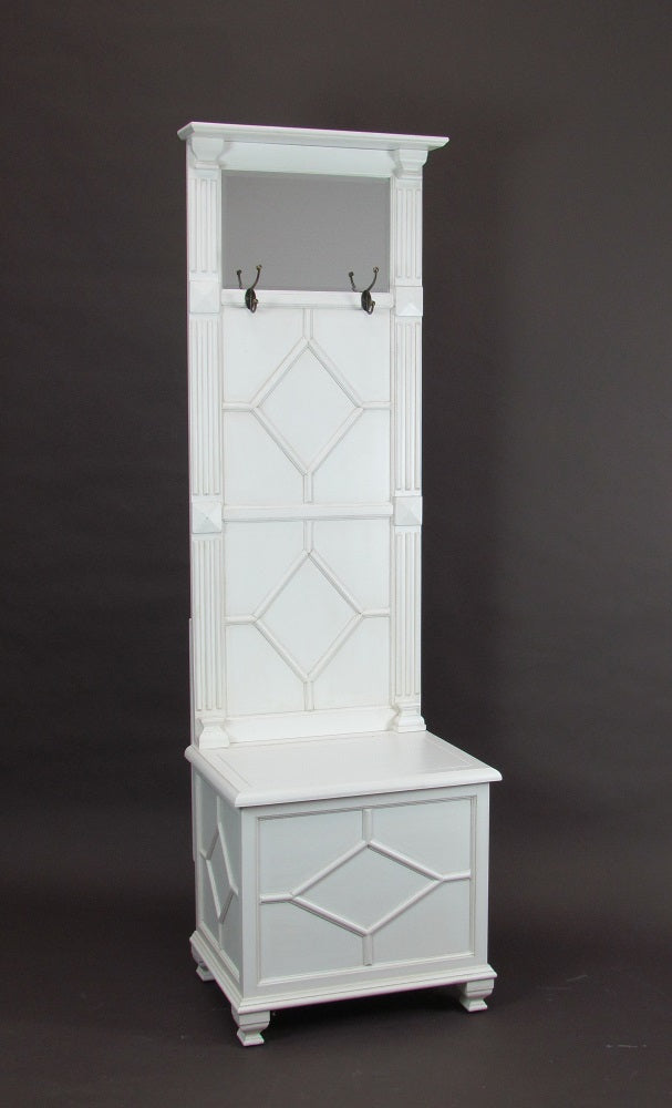 Simpatico Hall Tree White