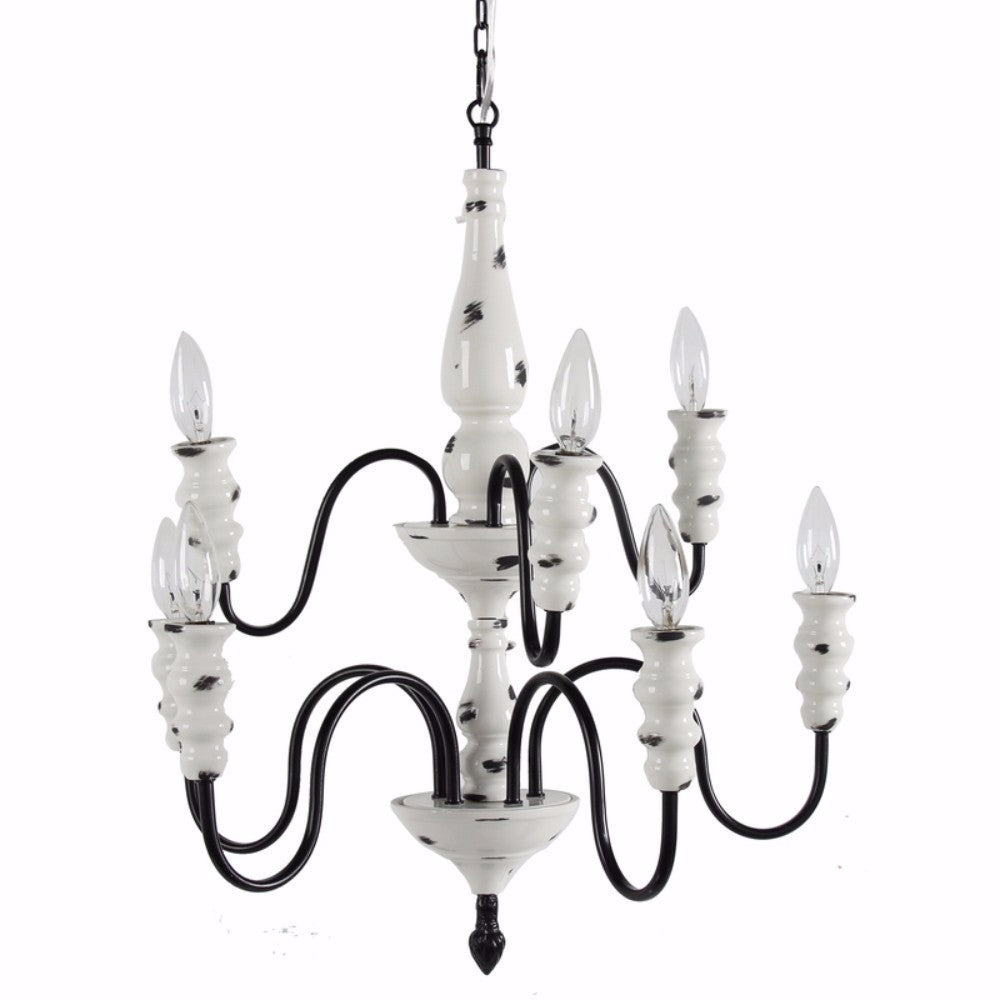 Effortlessly Sublime 8 Arm Chandelier