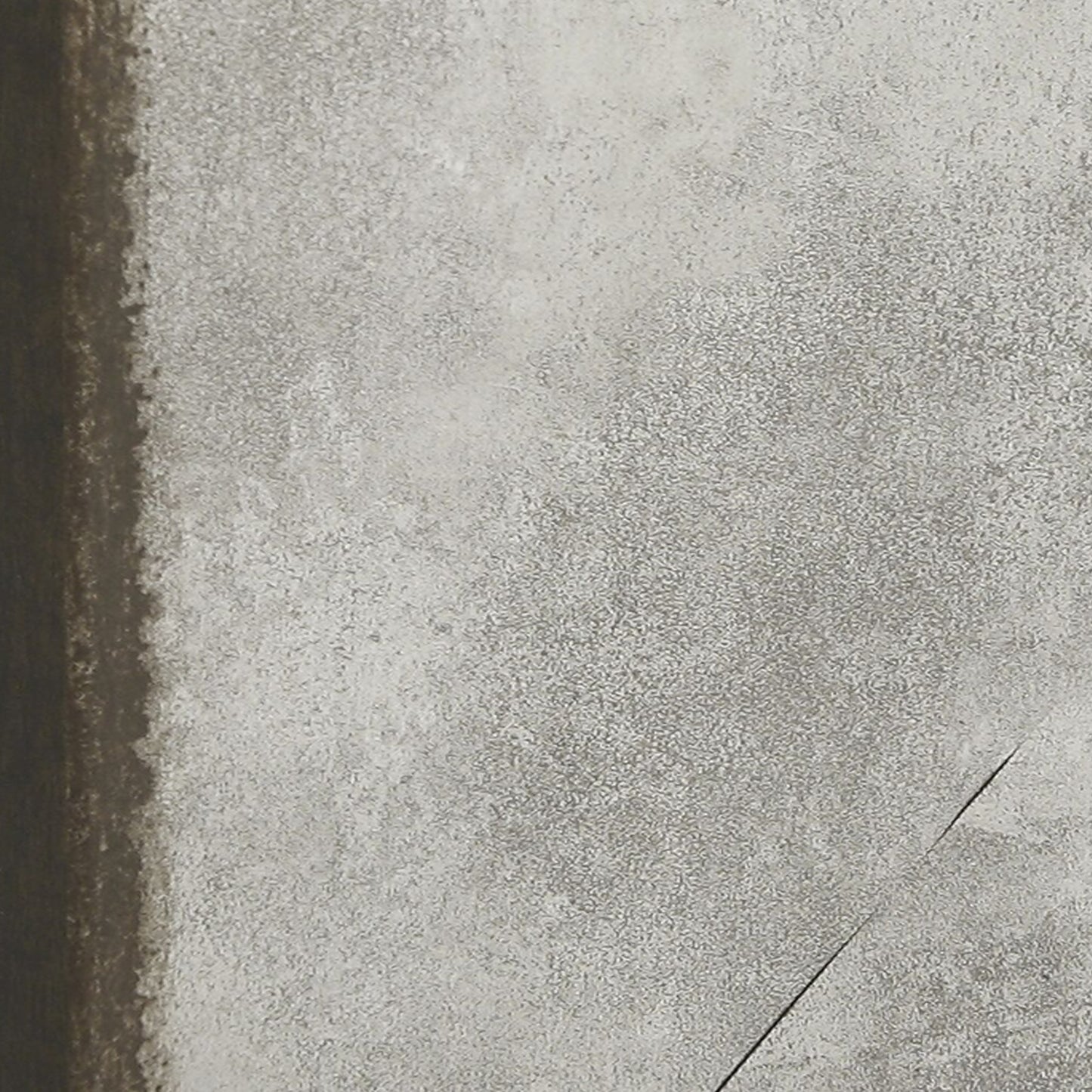 Stylish Rectangular Polystyrene Framed Leaner Mirror Rusted Metal