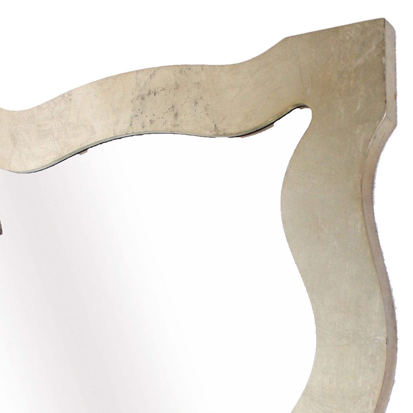 Traditional Style Wooden Wall Mirror With Bevelled Edges Gold