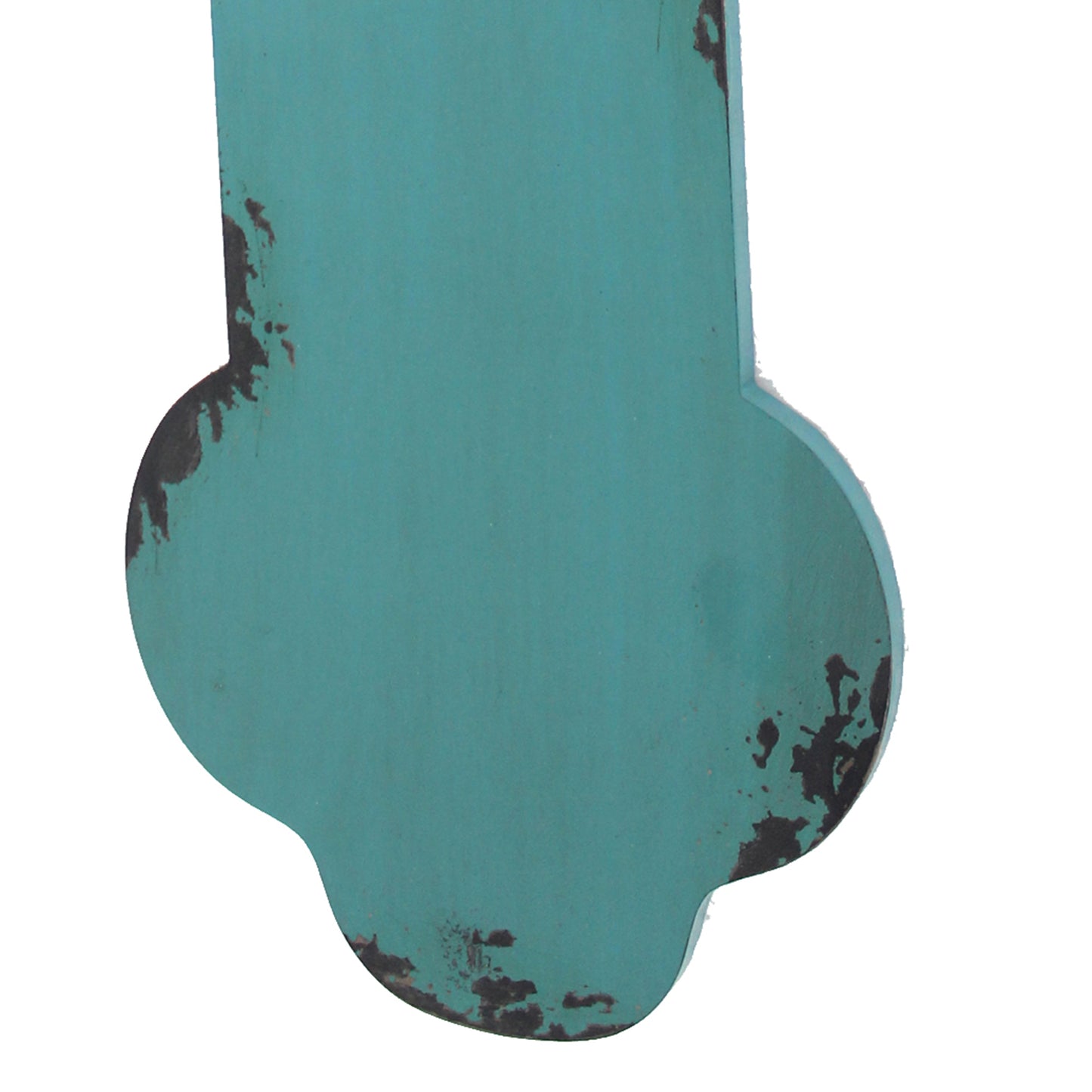 Rustic Wooden Cross Wall Decor Blue