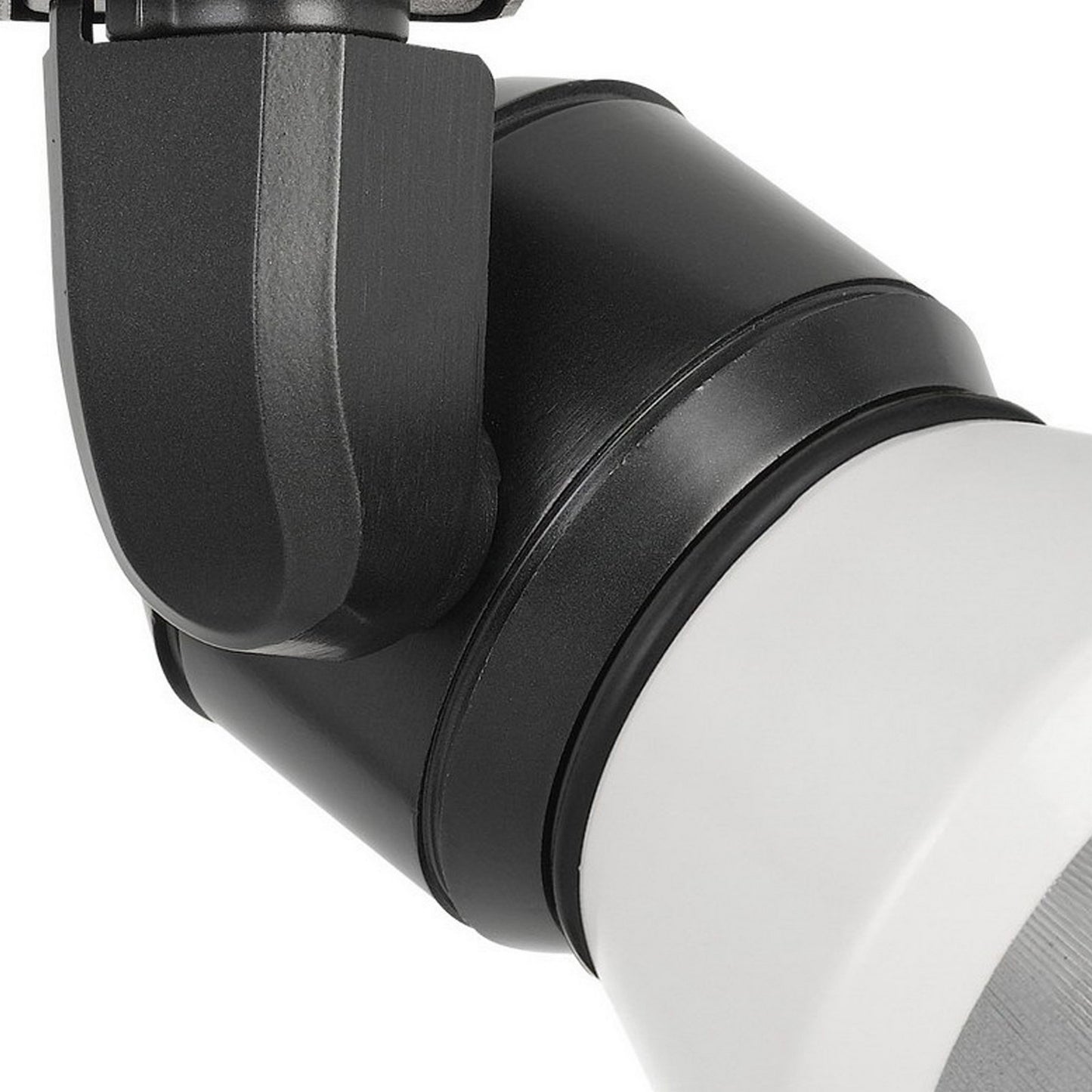 10W Integrated LED Metal Track Fixture with Cone Head Black and White