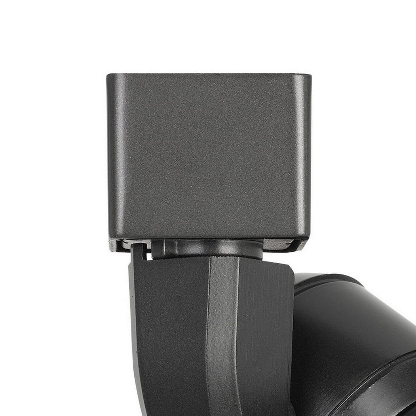 10W Integrated LED Track Fixture with Polycarbonate Head Black