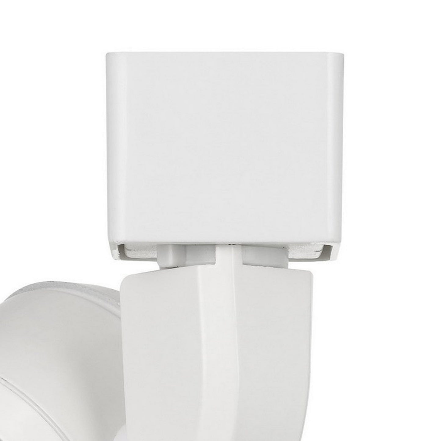 10W Integrated Metal and Polycarbonate LED Track Fixture White and Blue