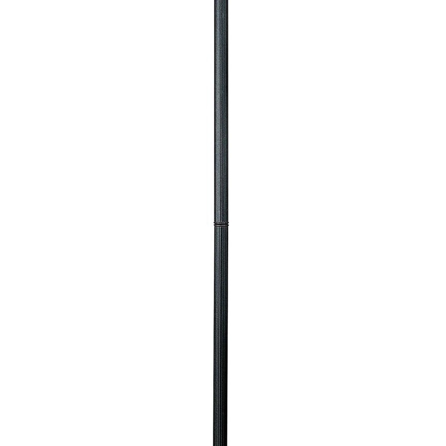 Paper Wrapped Tapered Shade Double Chain Floor Lamp Brown And Metal Gray