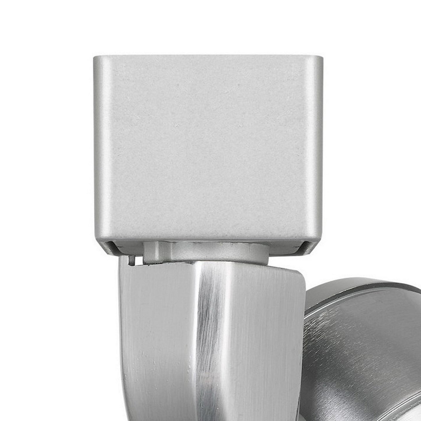 Metal LED Track Fixture with Conical Shade Black and Silver