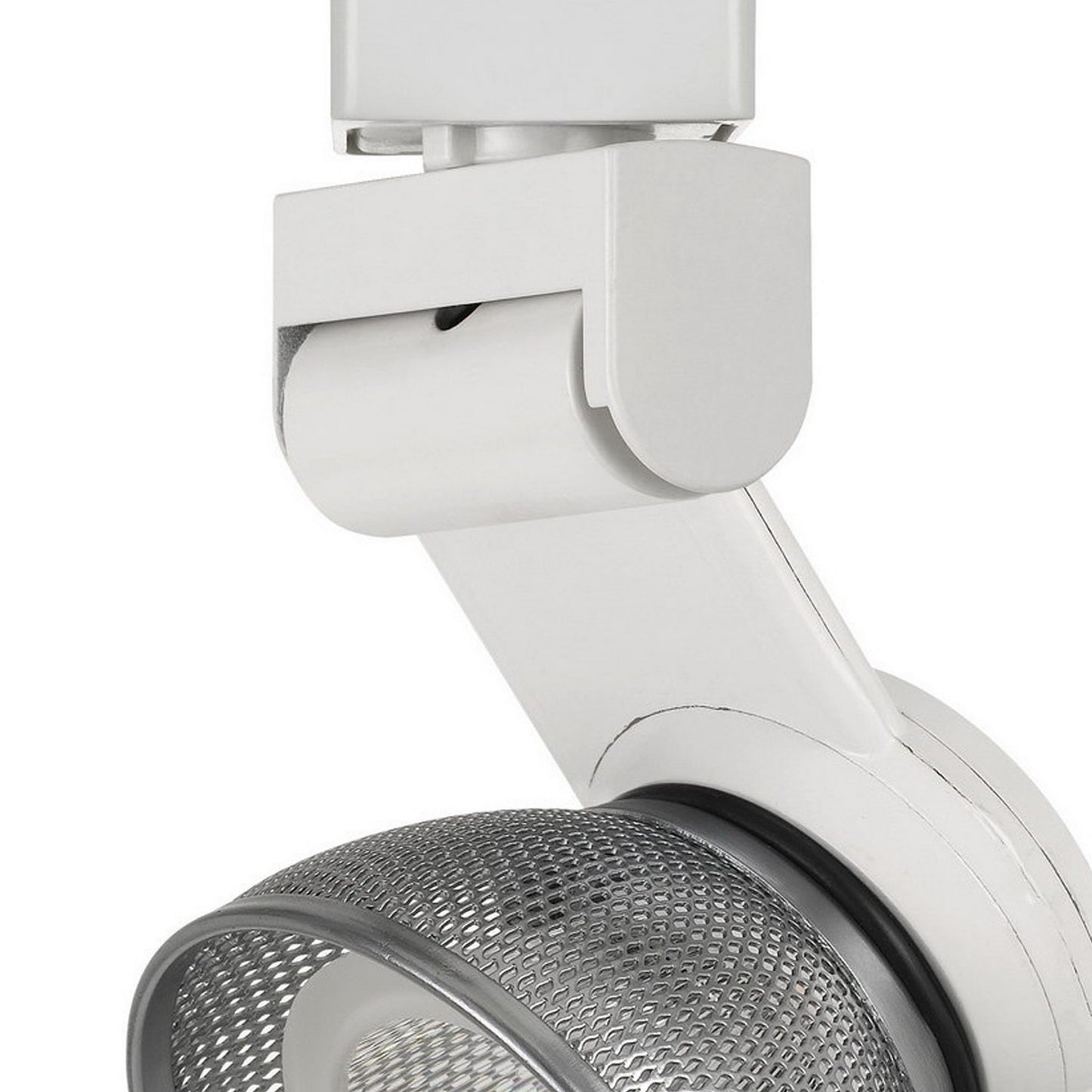 12W Integrated LED Metal Track Fixture with Mesh Head Gray and Black