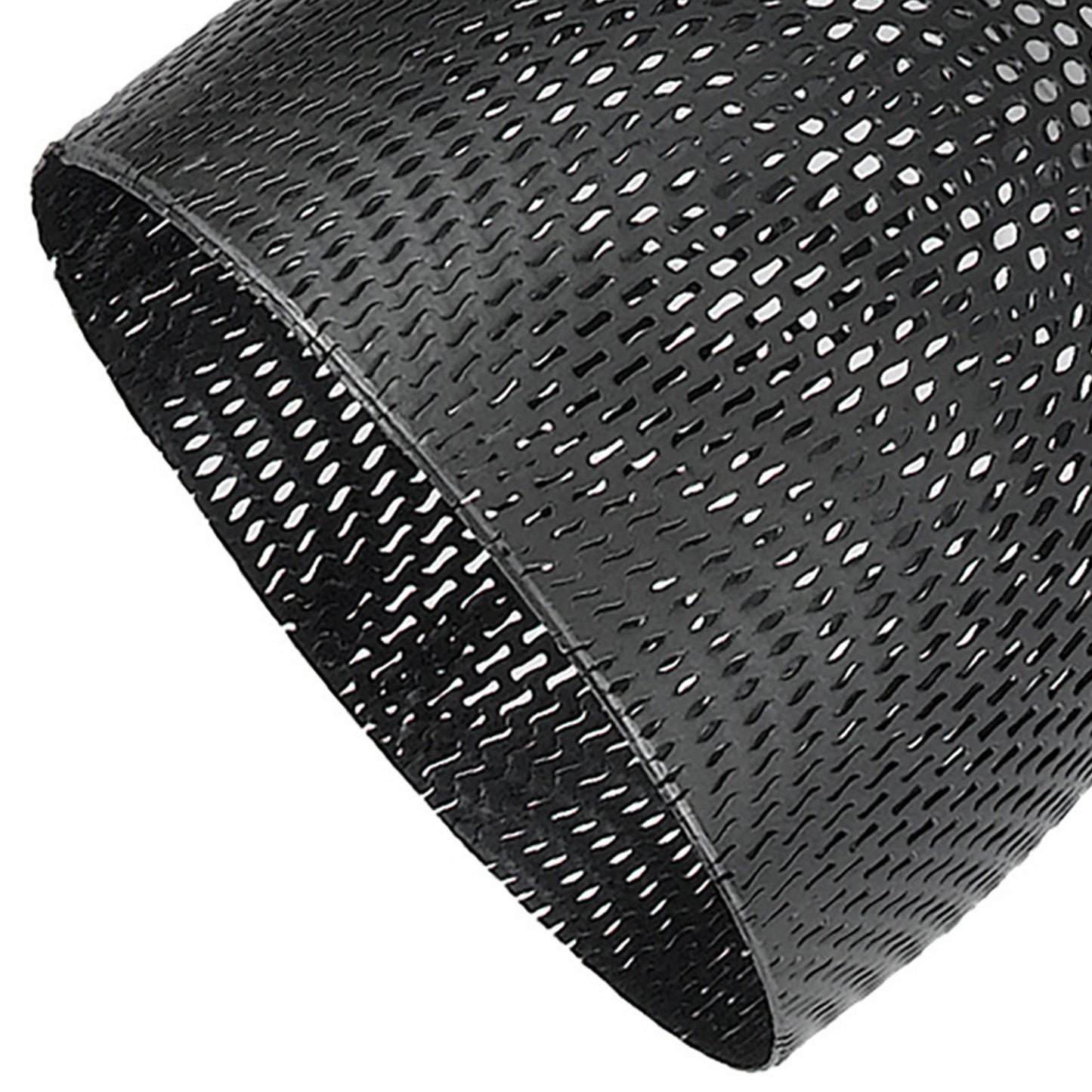 Round Metal Mesh Shade Track Light Head and Frame Dark Bronze