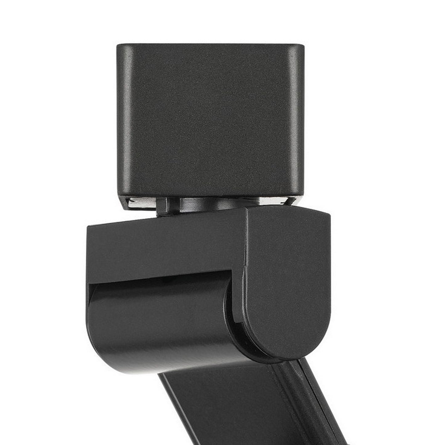 12W Integrated LED Metal Track Fixture with Cone Head Dark Black
