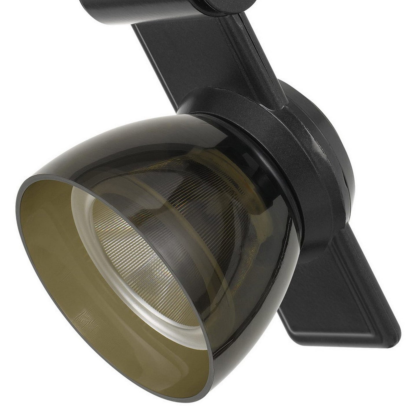 12W Integrated LED Track Fixture with Polycarbonate Head Black