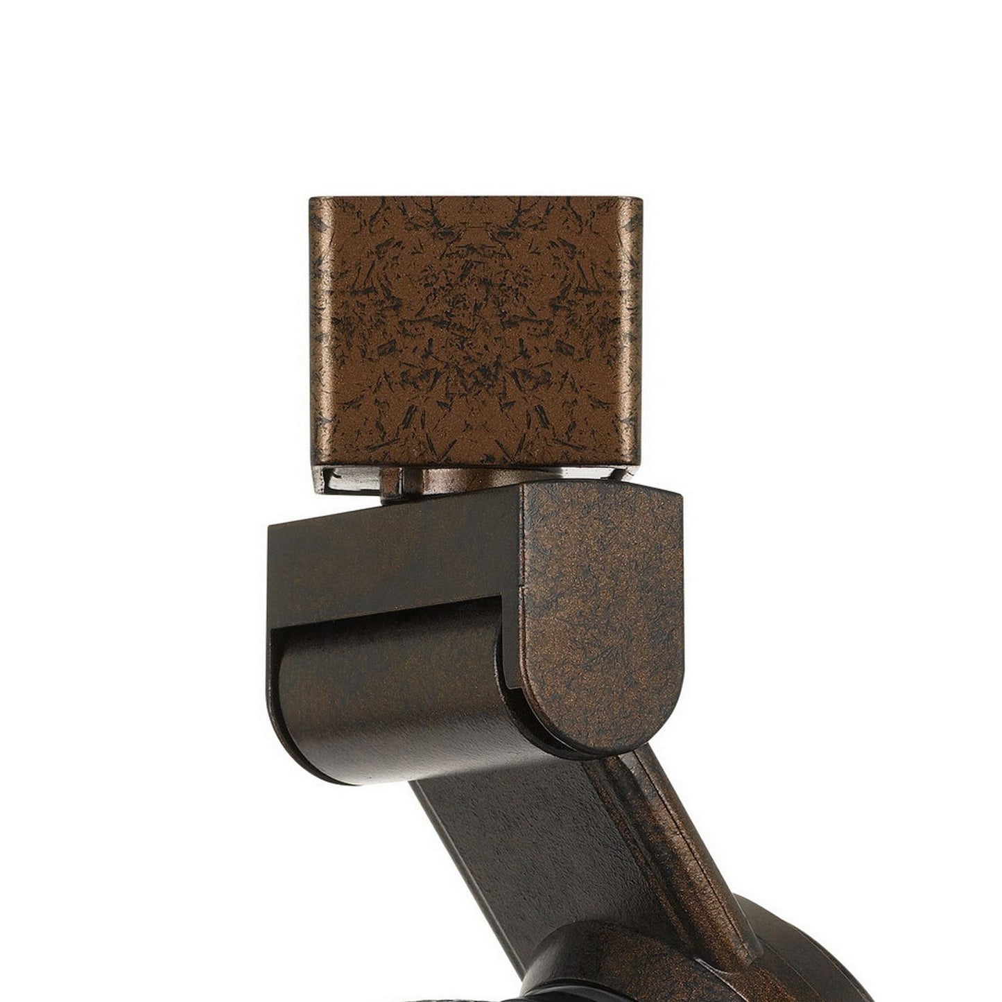 12W Integrated LED Metal Track Fixture with Mesh HeadBronze and Dark Black