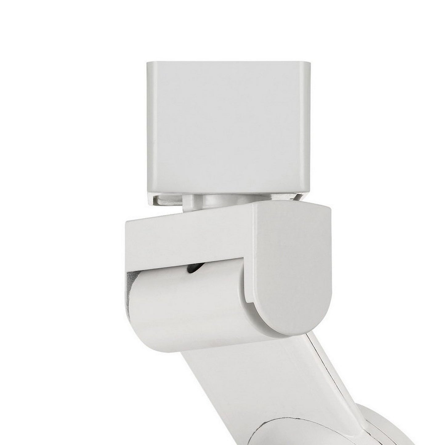 12W Integrated LED Track Fixture with Polycarbonate Head White and Orange