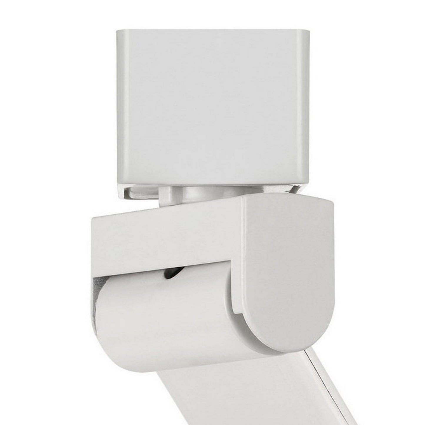 12W Integrated LED Track Fixture with Polycarbonate Head White and Blue
