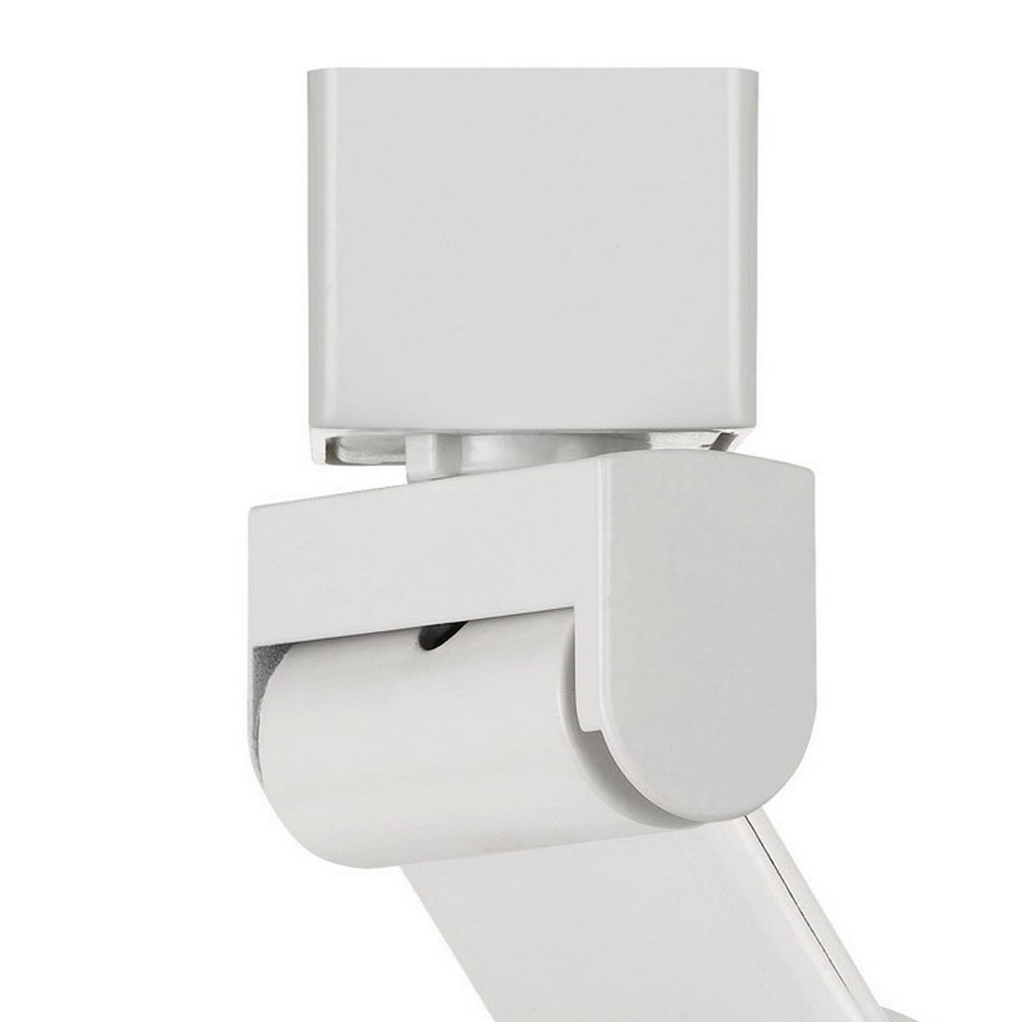 12W Integrated LED Metal Track Fixture with Cone Head White and Black