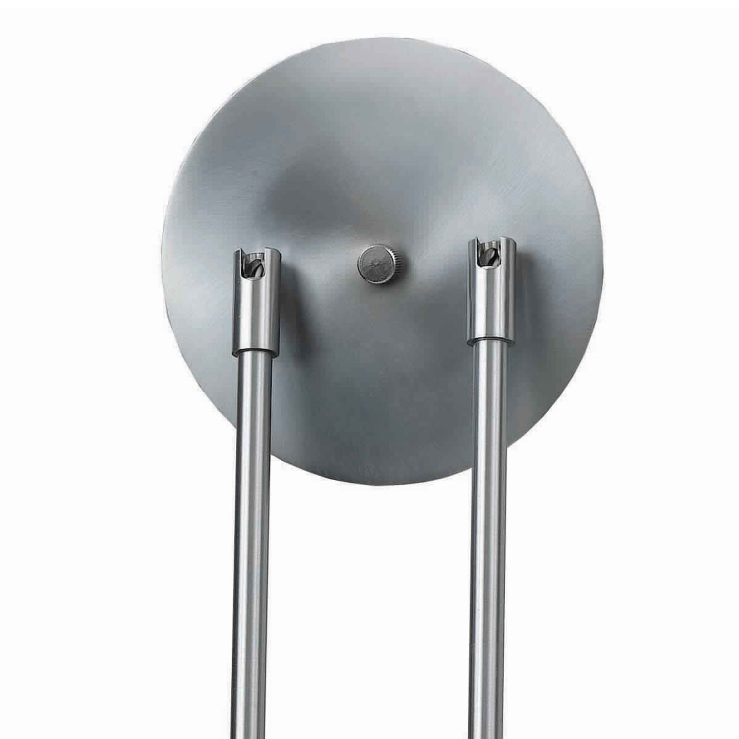 3 Light 120V Metal Track Light Fixture with Glass Shade White and Silver