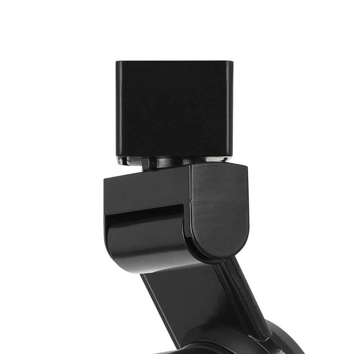 12W Integrated LED Metal Track Fixture with Cone Head Dark Black