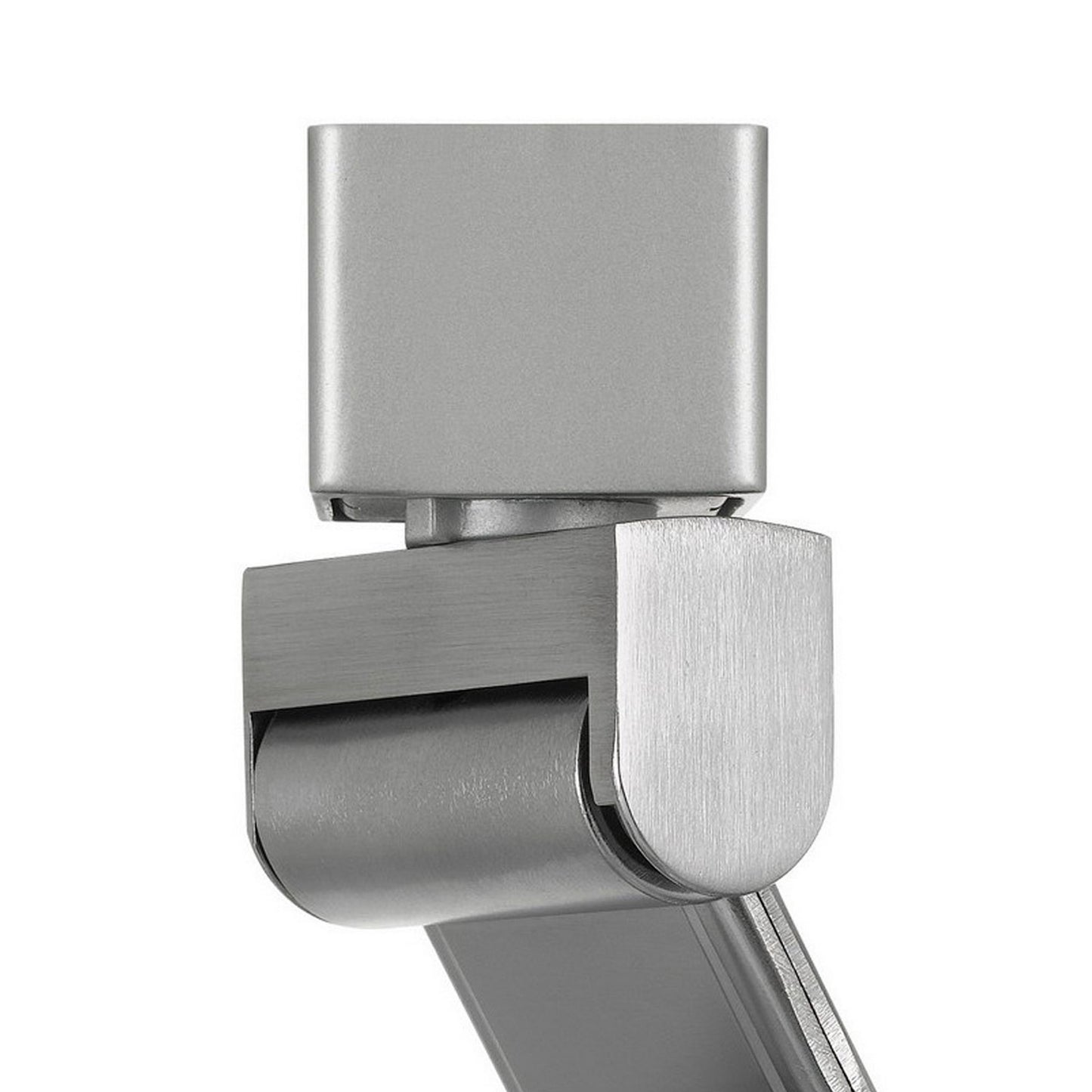 12W Integrated LED Track Fixture with Polycarbonate Head Silver and Yellow