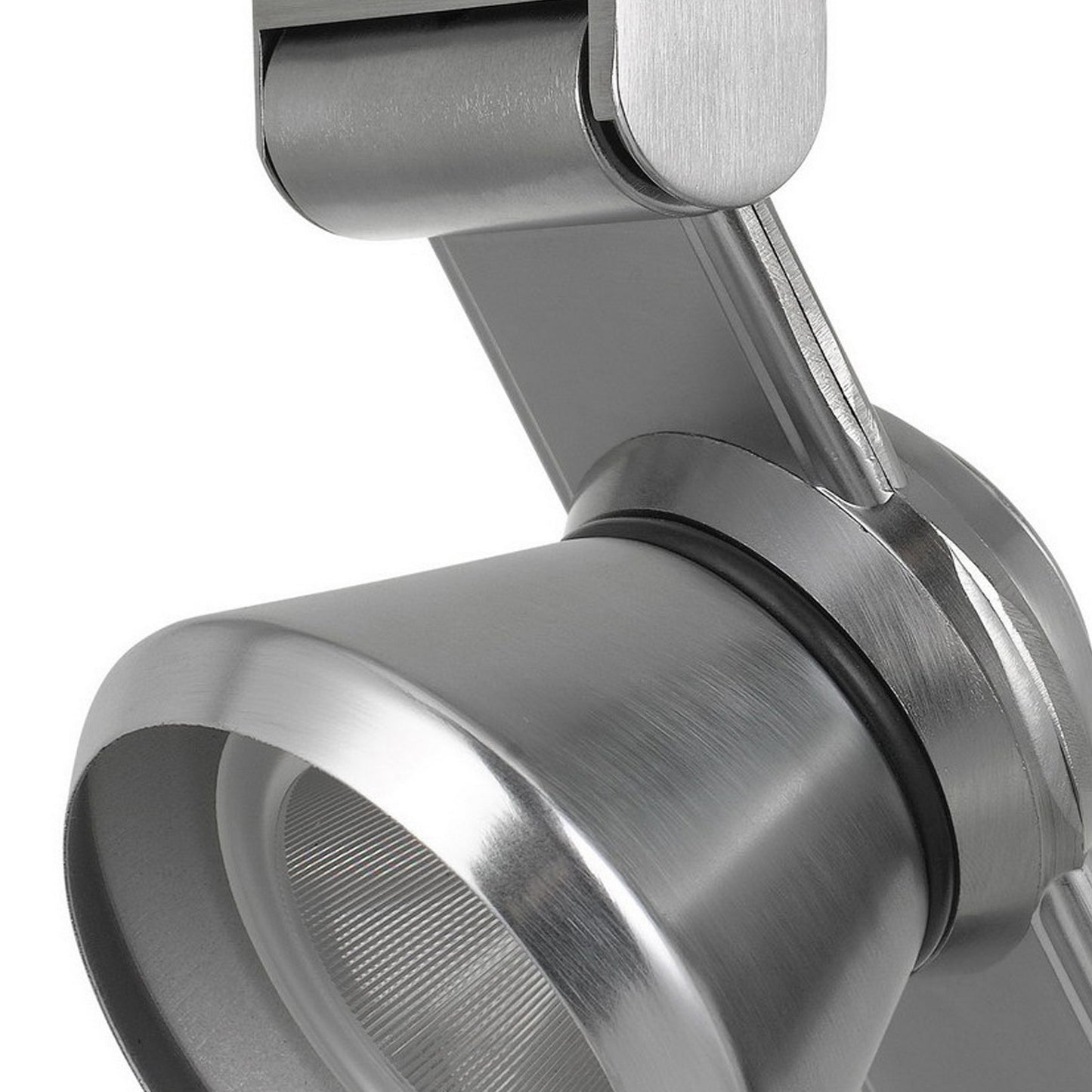 12W Integrated Metal and Polycarbonate LED Track Fixture Silver