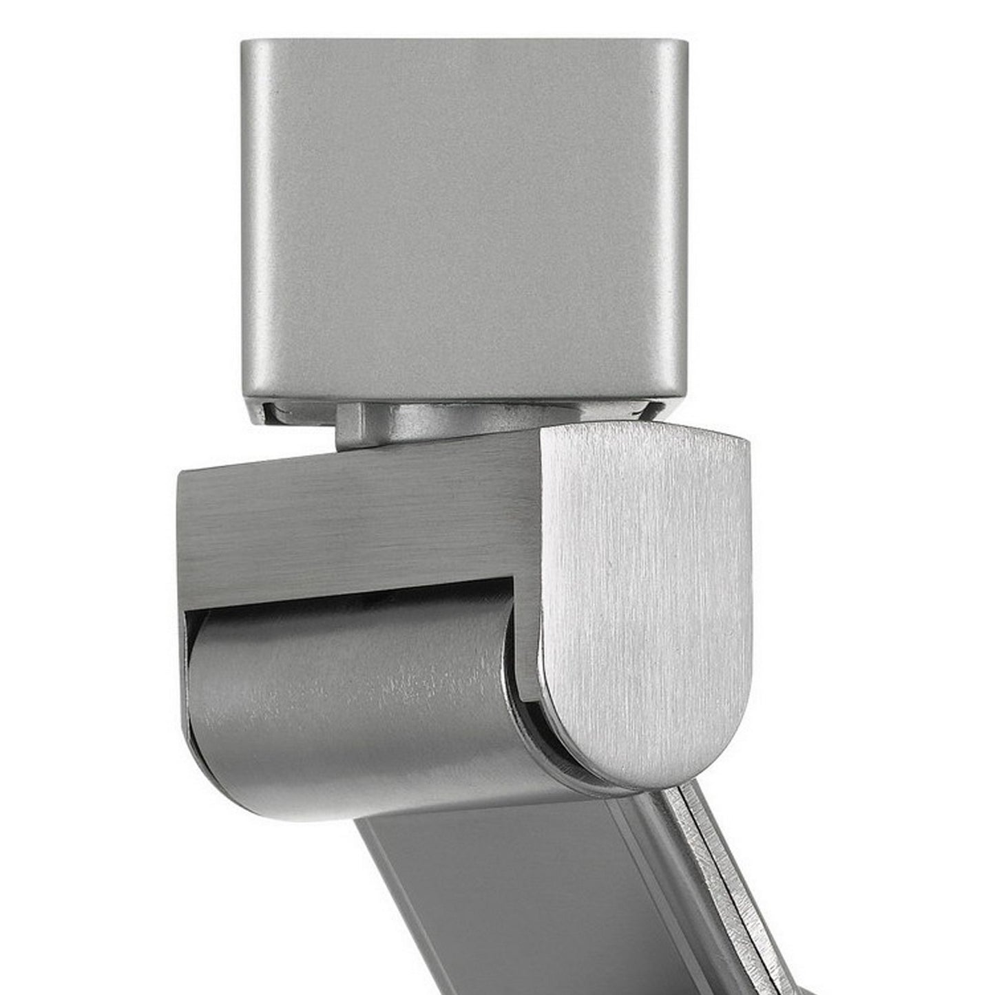 12W Integrated LED Metal Track Fixture with Cone Head Silver and Black