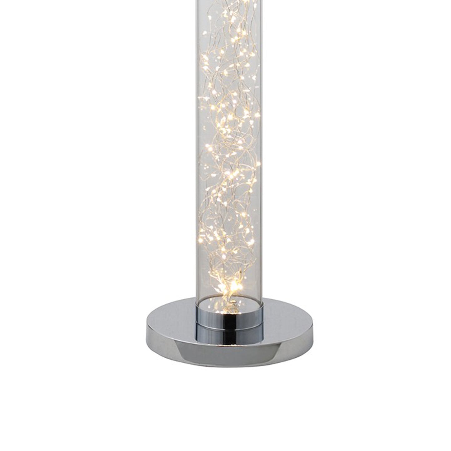 Floor Lamp With 360 Pieces Led Rope Bulbs Silver