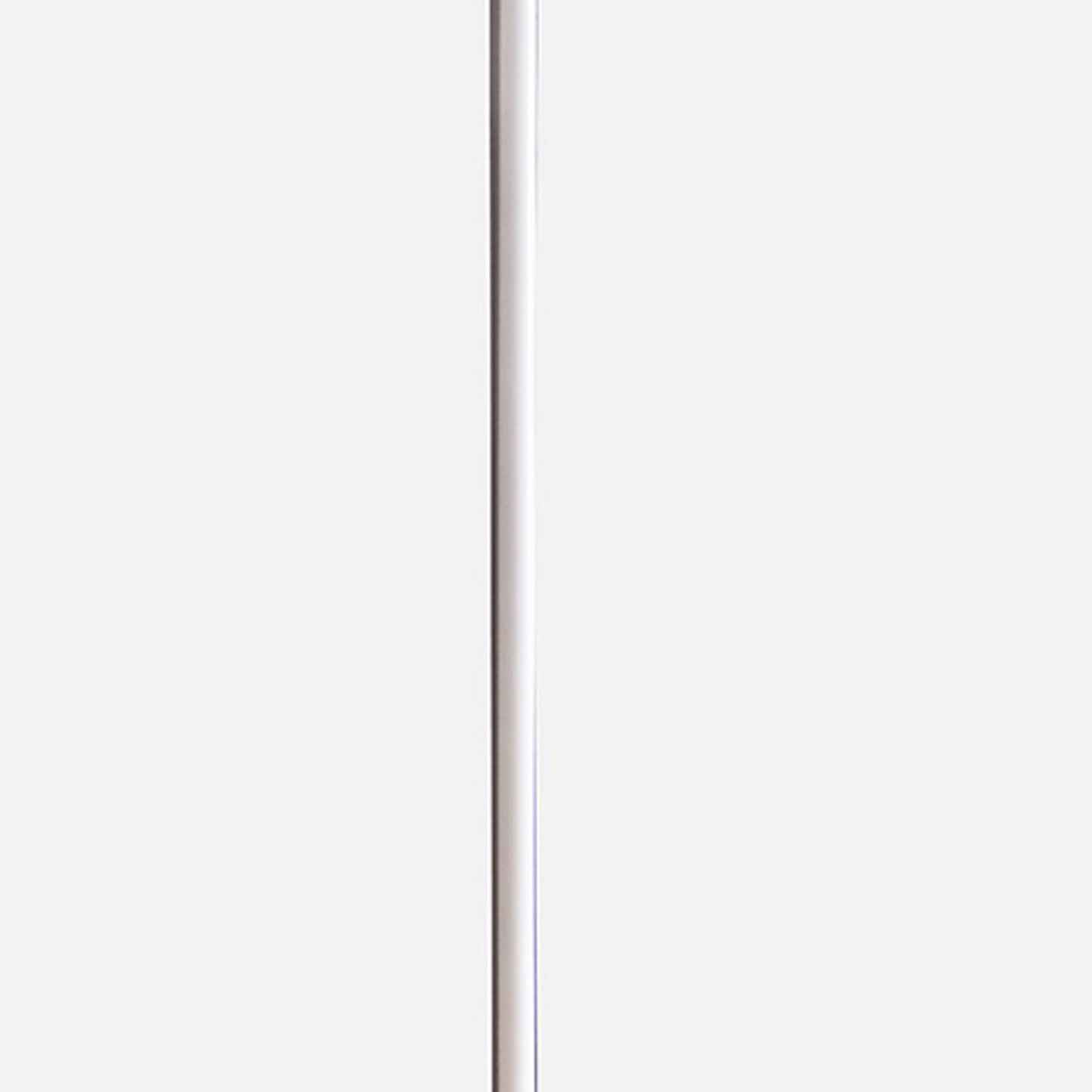 Floor Lamp With Metal Curved Integrated Led Matte White