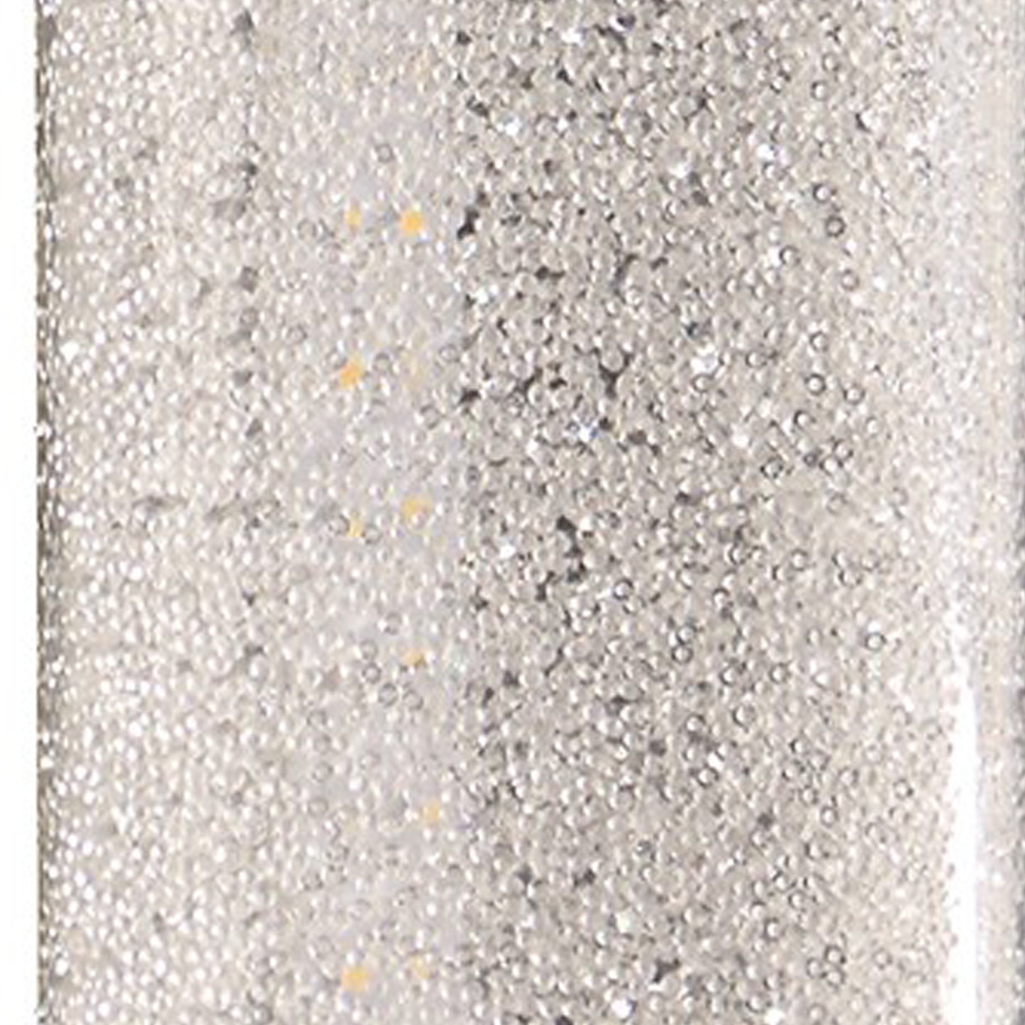 Column Table Lamp with 90 PCS LED and Crystal Sandrocks Silver