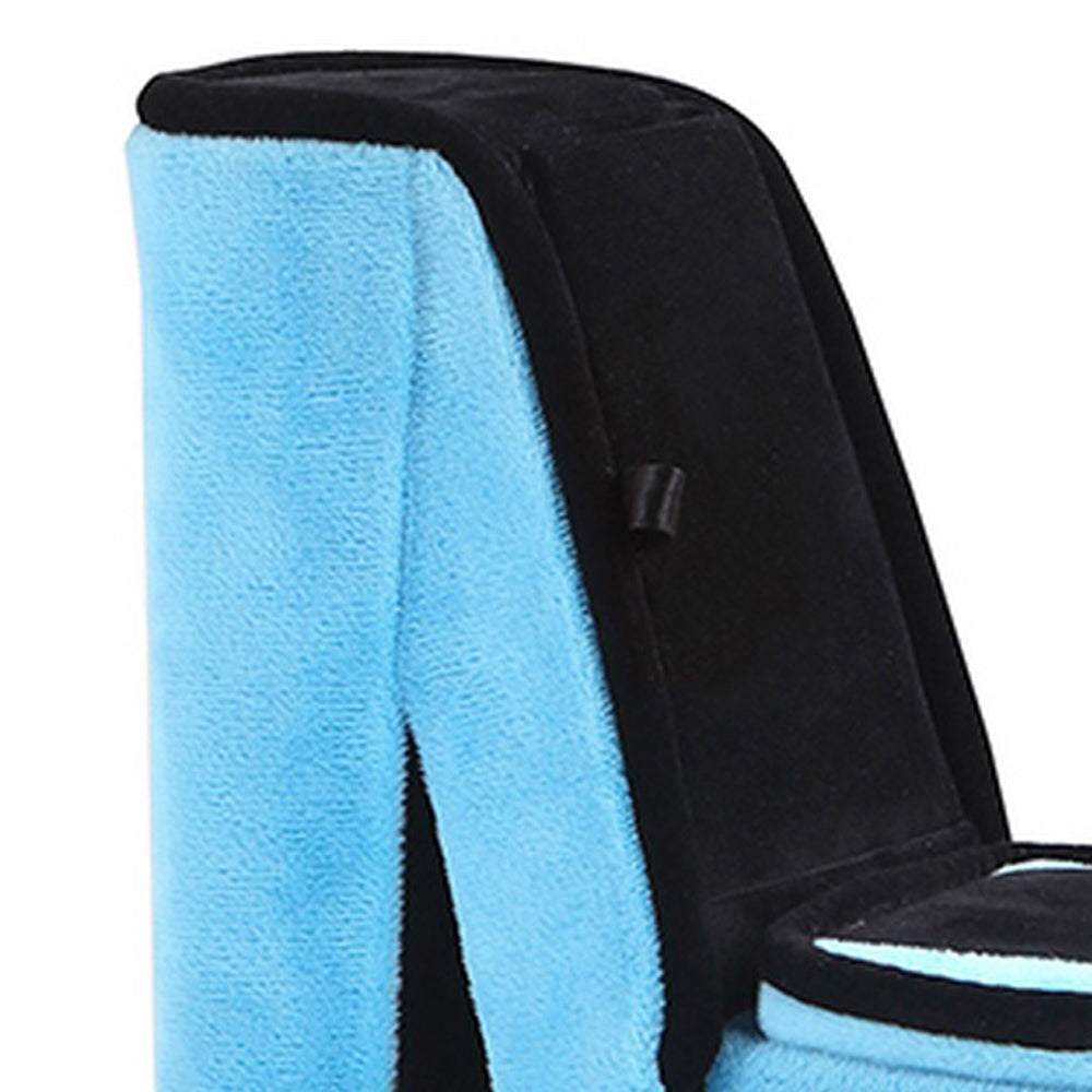 High Heel Shoe Jewelry Box With 2 Hooks And Storage Turquoise