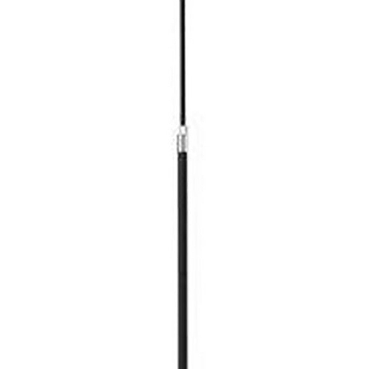 Floor Lamp With Adjustable Swing Arm And Height Black