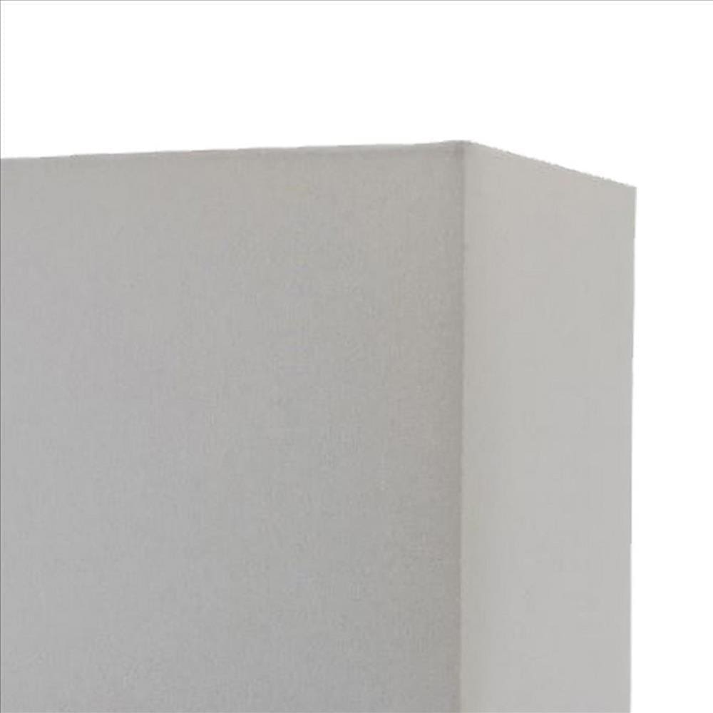 Table Lamp with Mirrored Geometric Body and Crystal Embedding Silver