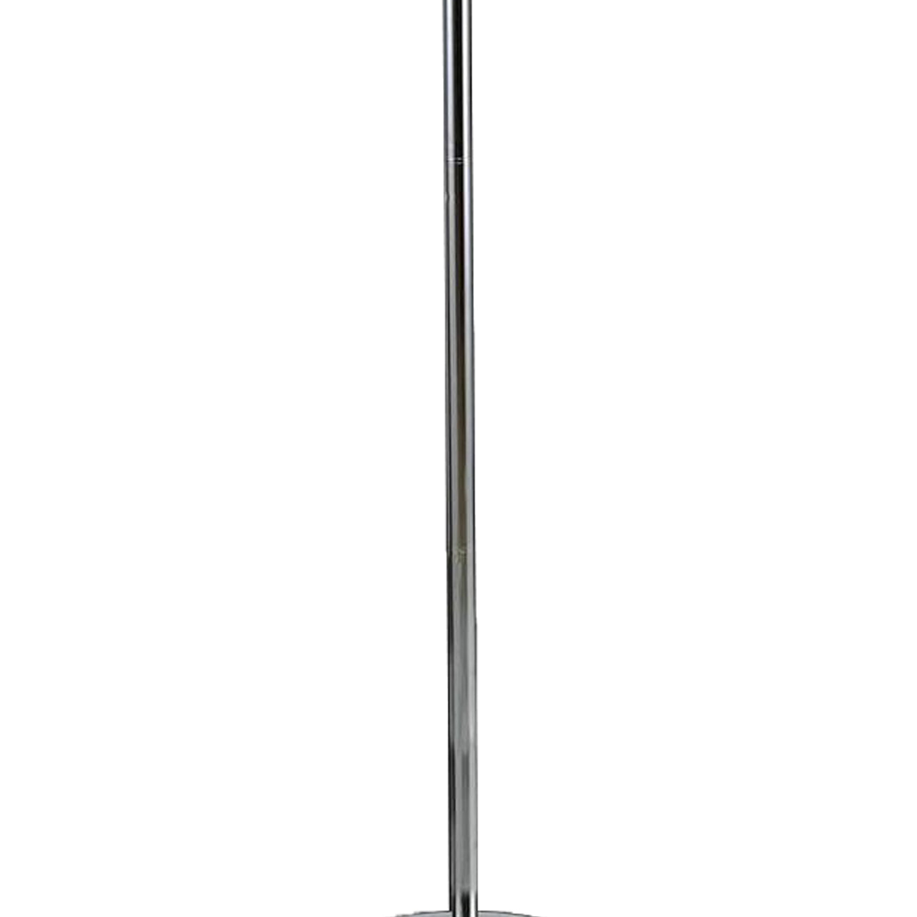 Floor Lamp With Hanging Crystal Droplets White