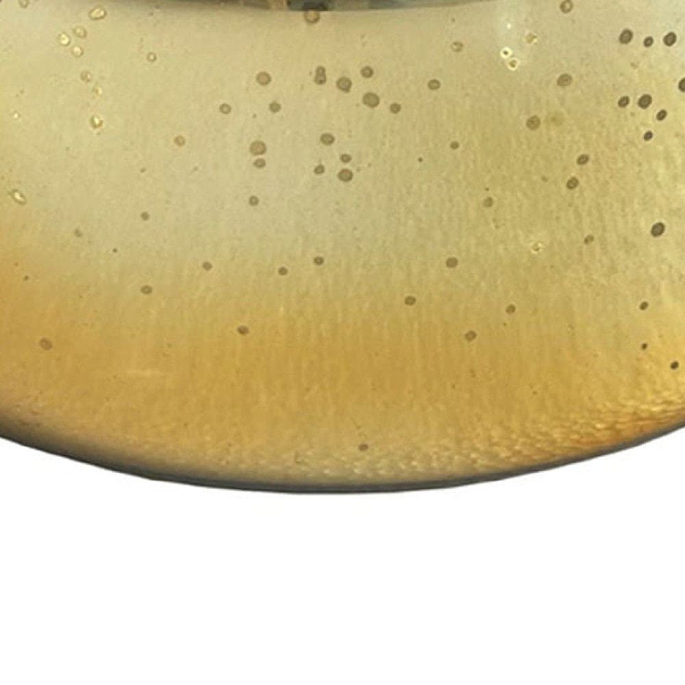 7 Inch Candle With Pot Shape Case With A Lid Gold