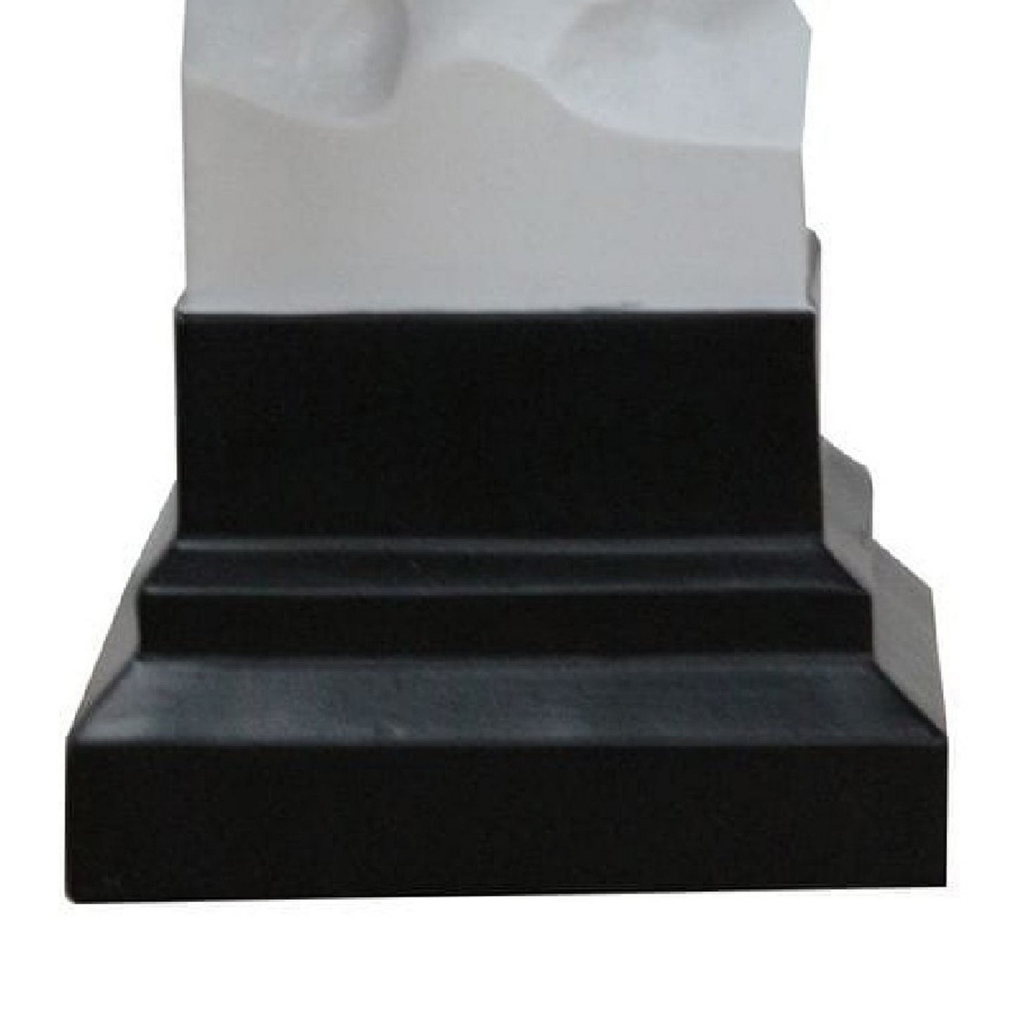 Cid 12 Inch Modern Polyresin Stallion Horse Head Sculpture Decor White