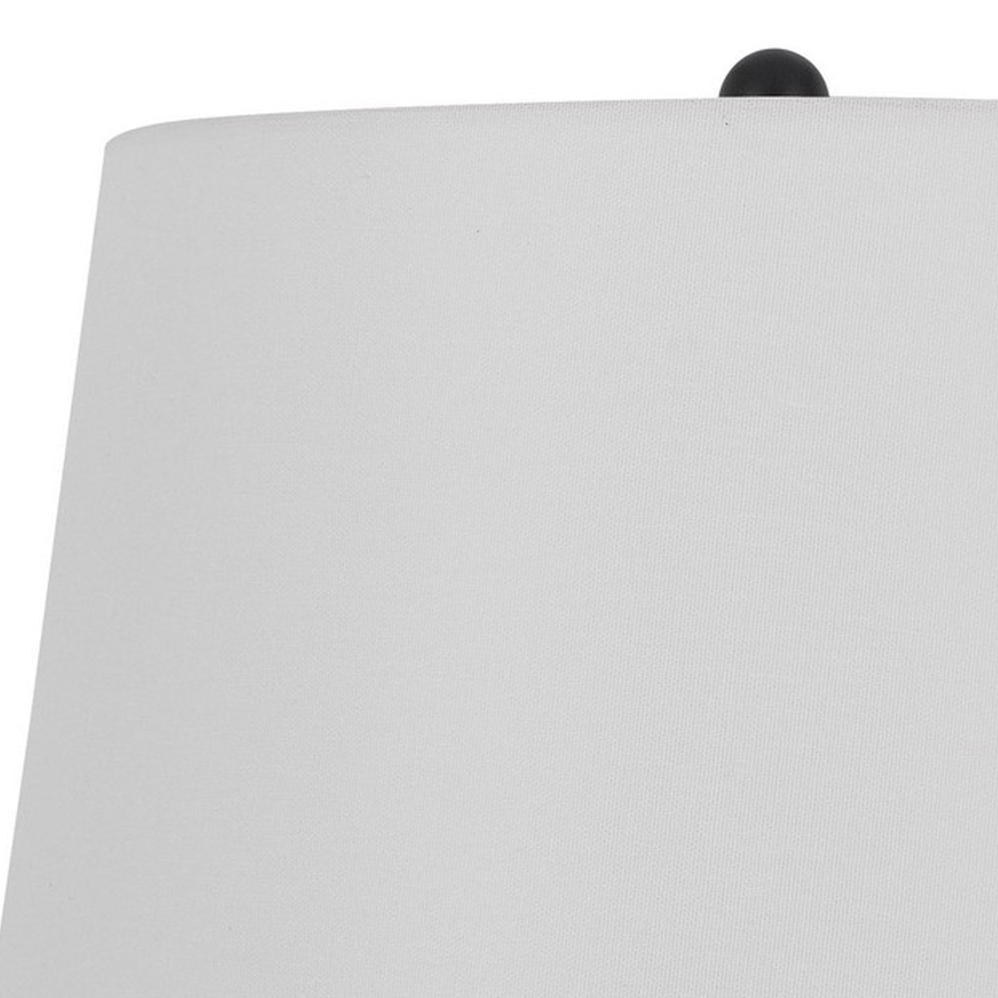 31 Inch Modern Table Lamp Smoked Glass Body Metal Base Dark Bronze