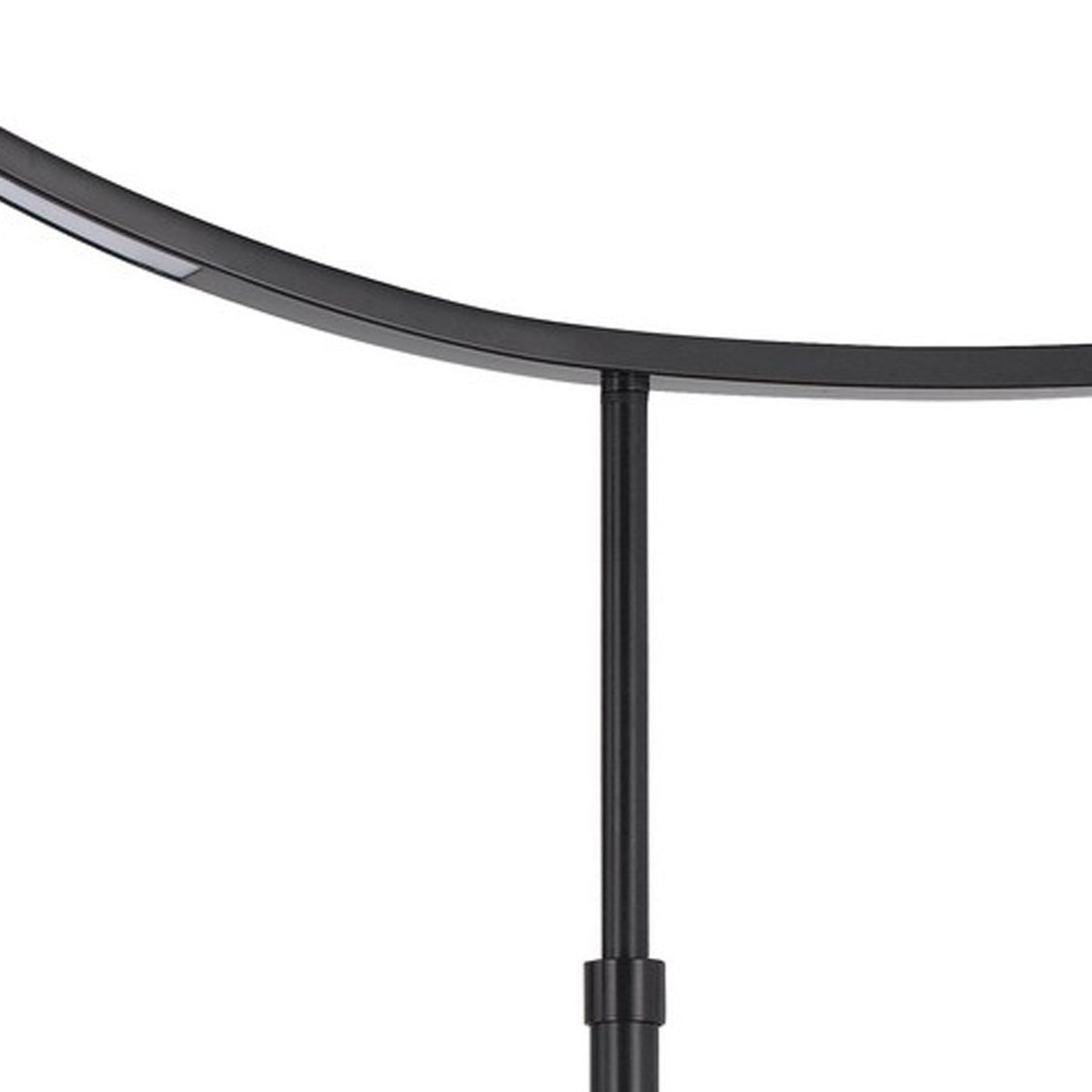 74 Inch Adjustable Floor Lamp Led Light Inverted Metal Base Dark Bronze