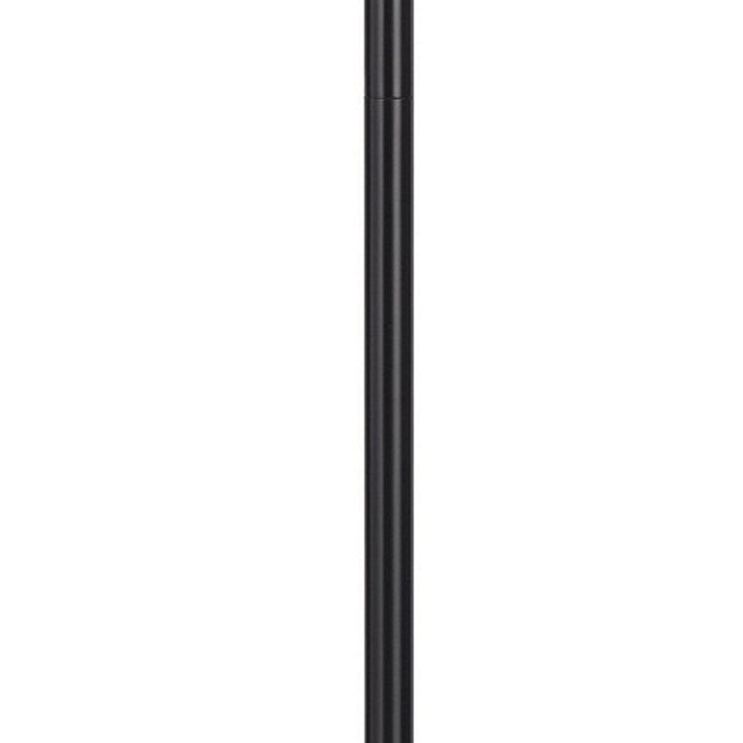 63 Inch Floor Lamp Adjustable Shade Metal Base Dark Bronze