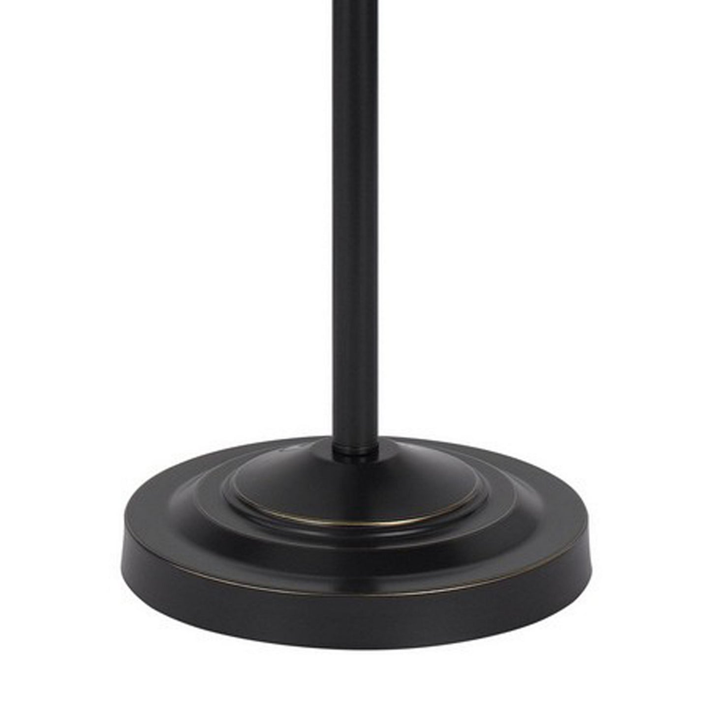 63 Inch Floor Lamp Adjustable Shade Metal Base Dark Bronze