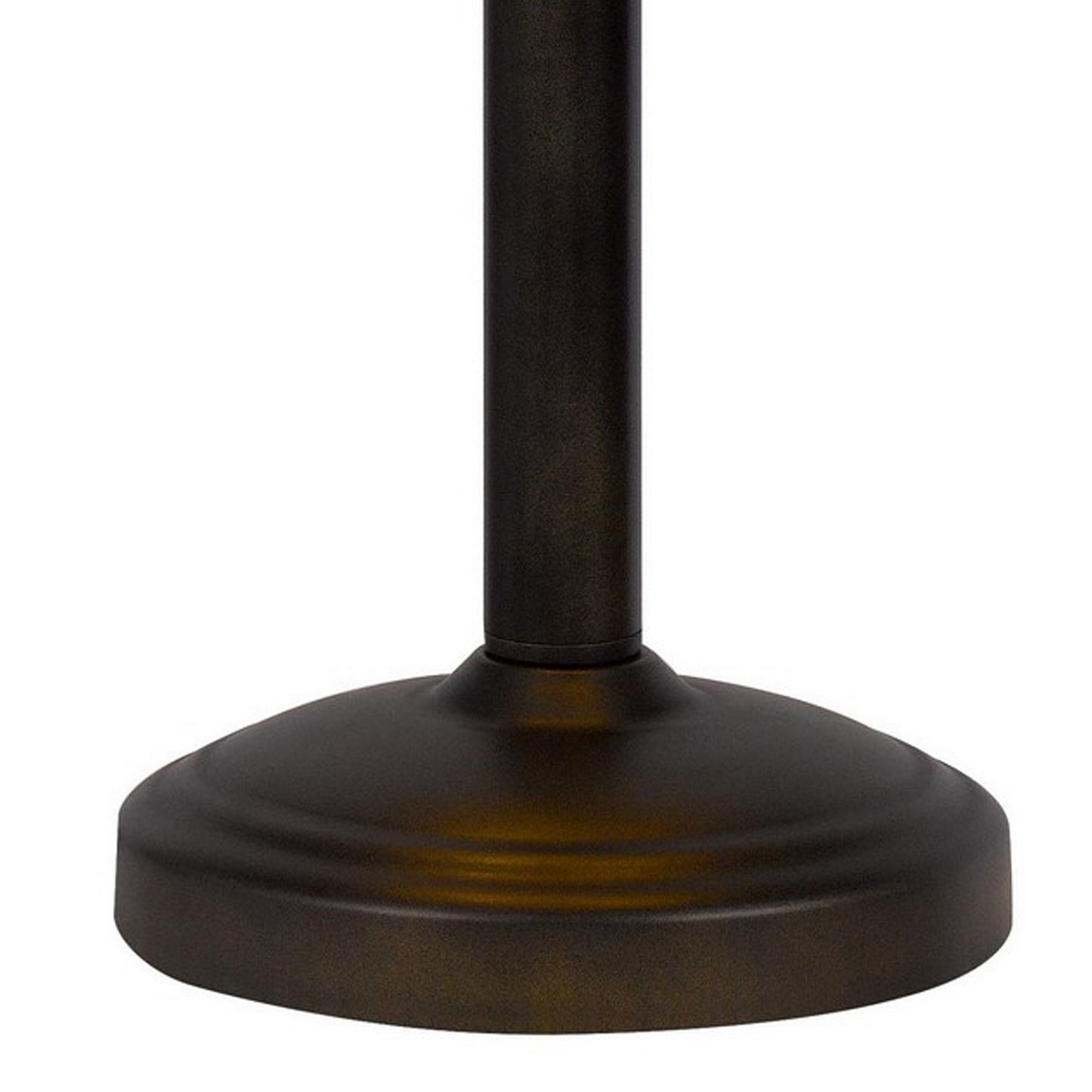 Eli 24 Inch Tiffany Style Table Lamp Glass Shade Antique Bronze