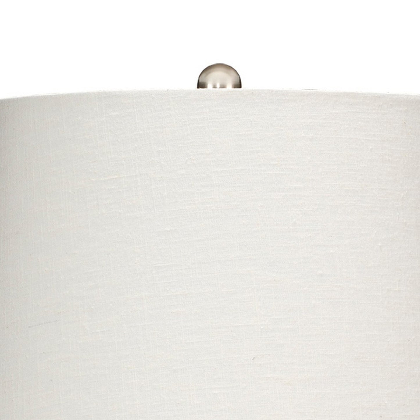 Cape 22 Inch Contemporary Rattan Table Lamp Hand Woven Linen Shade Brown