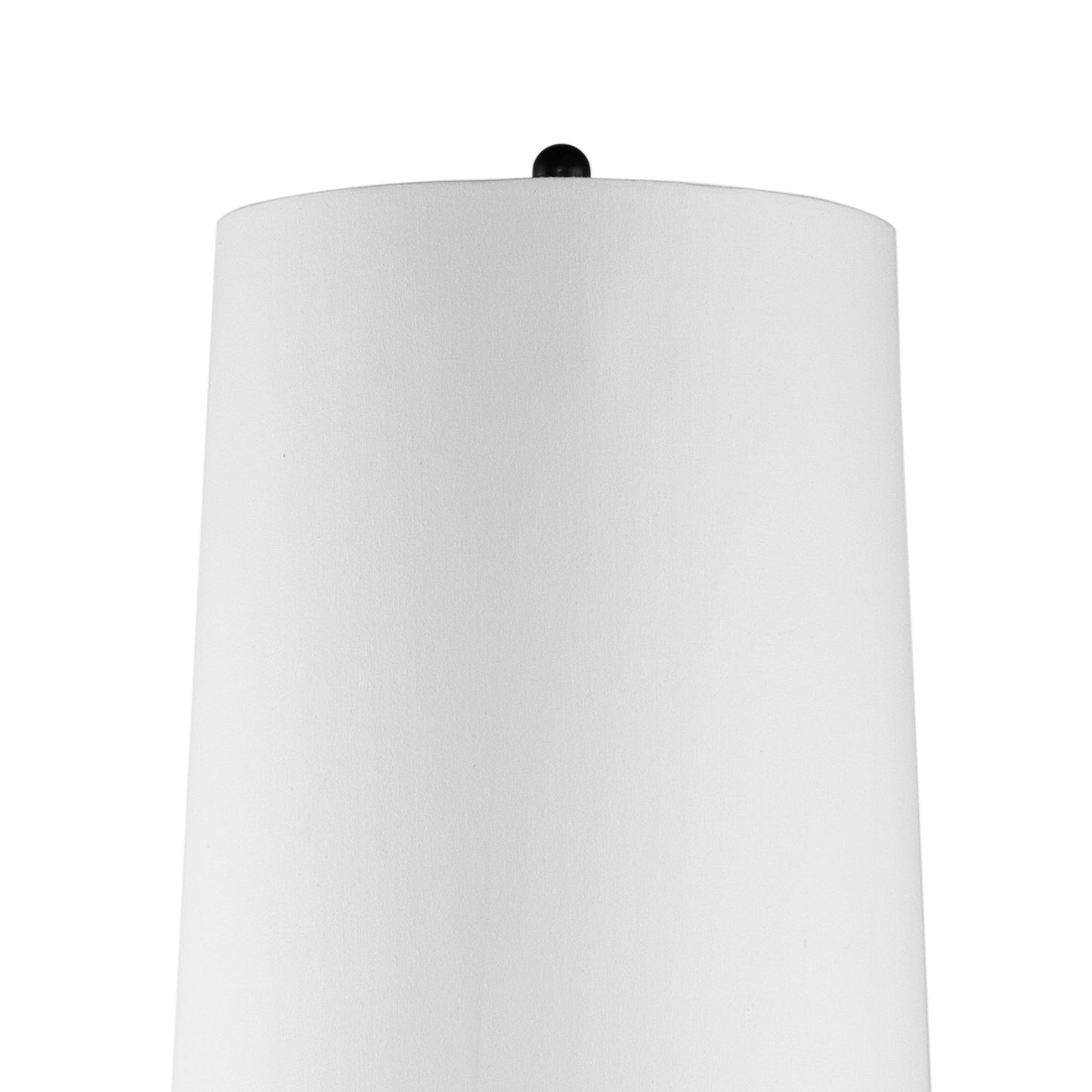 61 Inch Modern Floor Lamp Round Drum Shade Aluminum Frame White Black