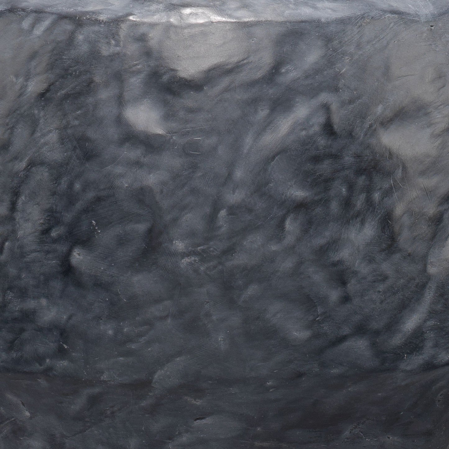 28 Inch Modern Table Lamp Handcrafted Polyresin Urn Linen Shade Gray