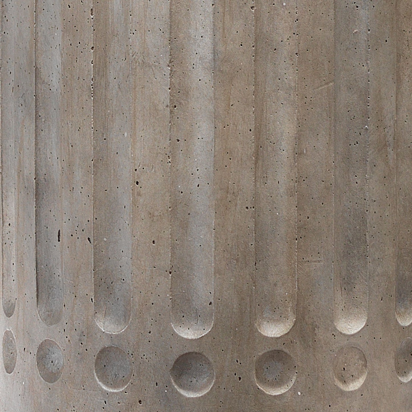 27 Inch Handmade Modern Table Lamp Ceramic Base Linen Shade Smooth Gray