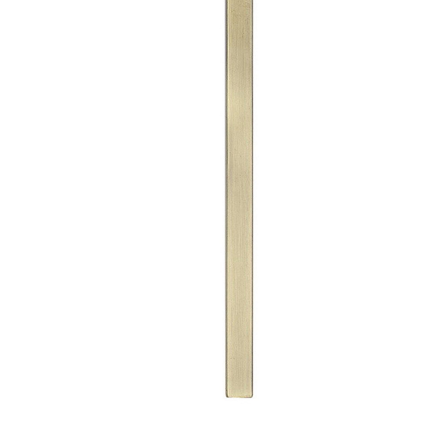 21 Inch Modern Wall Lamp With Swing Arm Integrated Led White Shade Brass