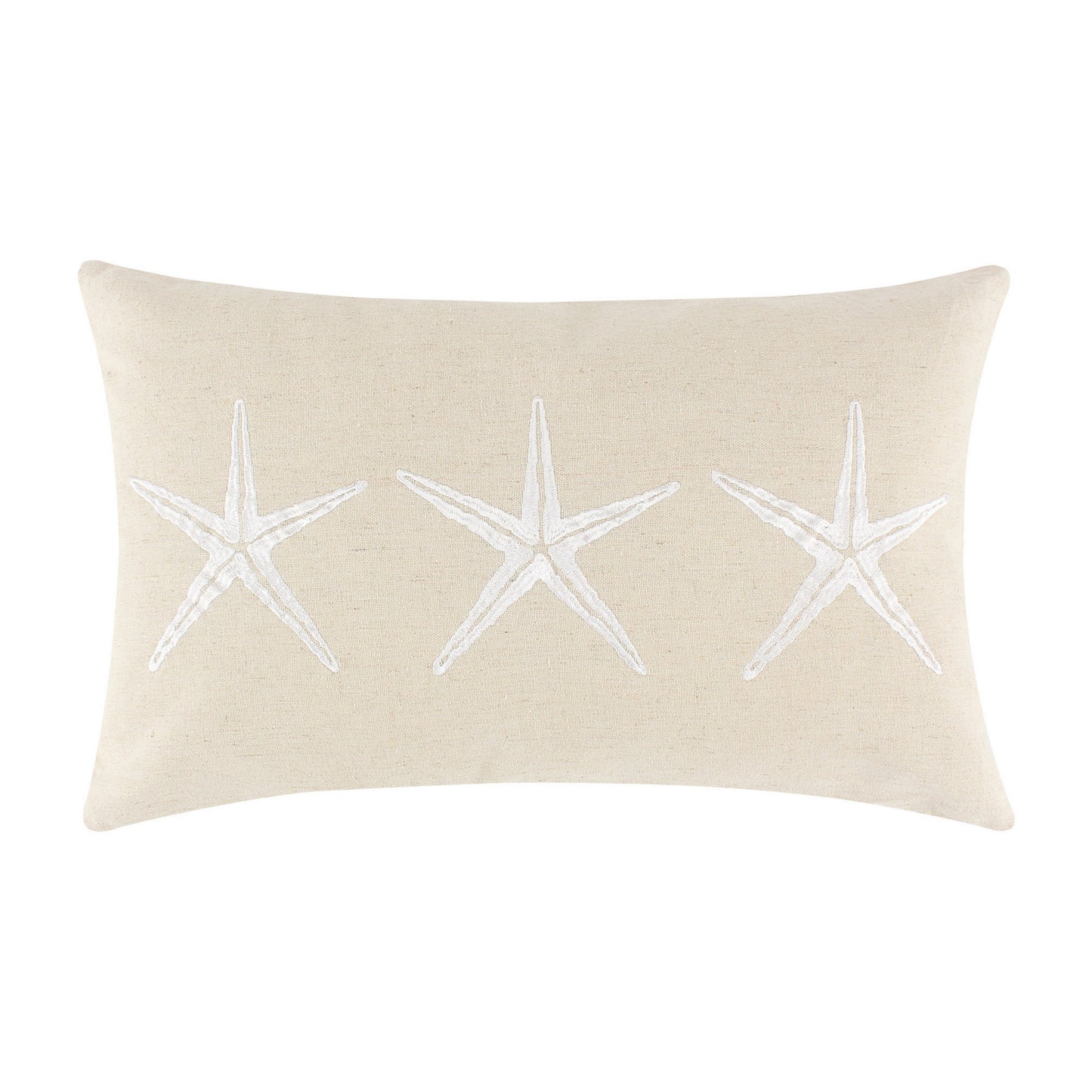 Decorative Throw Pillows Seahorse And Starfish Polyester Tassels Set Of 2