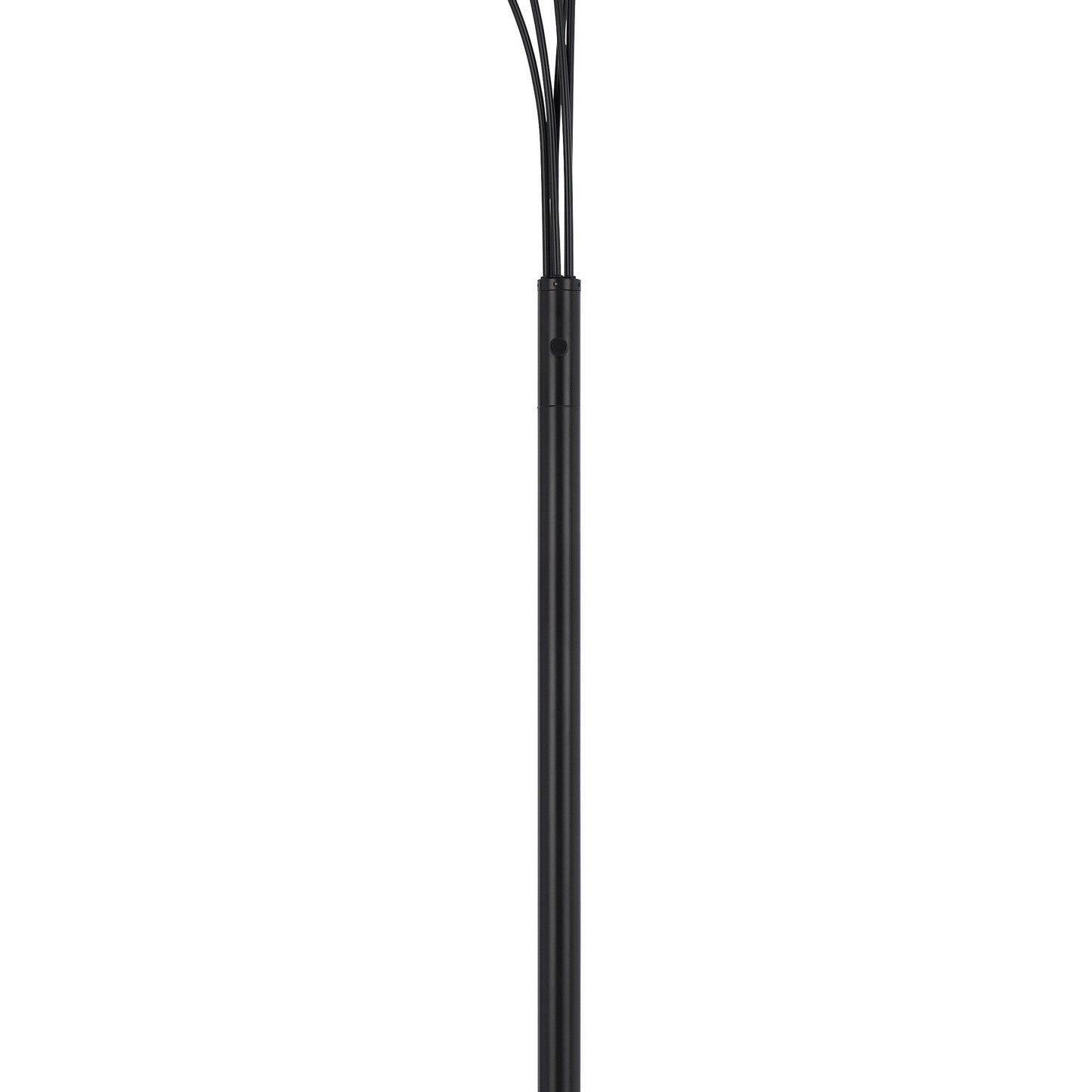 Chuck 82 Inch Modern Arc Floor Lamp 5 Puck Lights Dark Bronze Finish