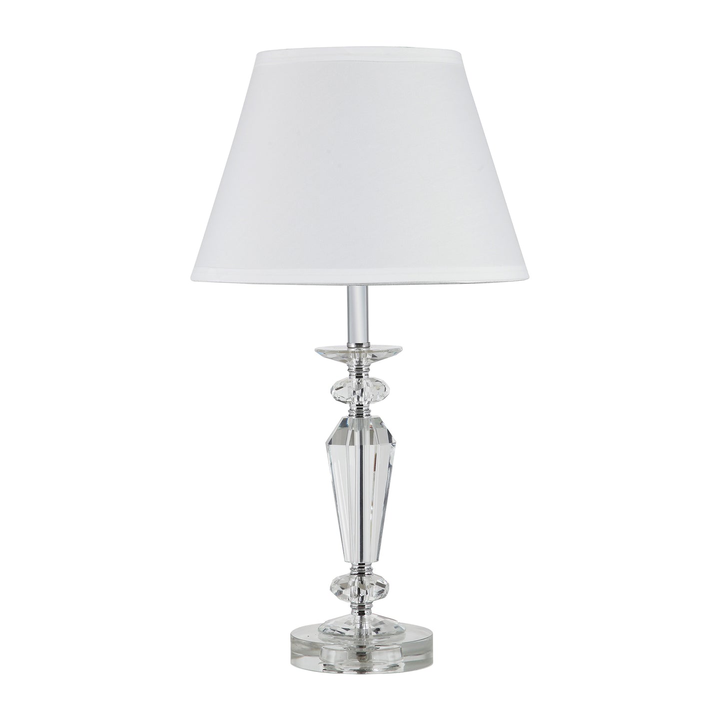 21.5" In Ashford Crystal Table Lamp