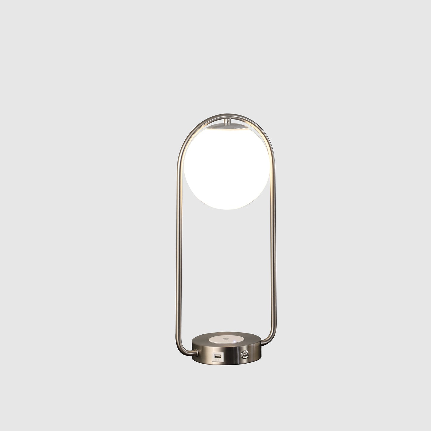 19.25" In Neilsen Retro Table Lamp W/ Charging Station & Usb Port