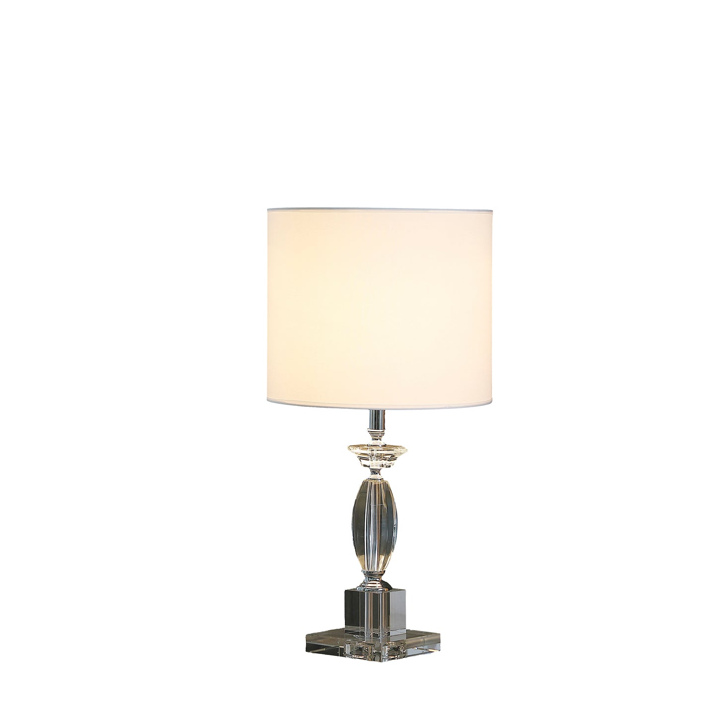 23.25" In Emmil Cut Crystal Modern Table Lamp