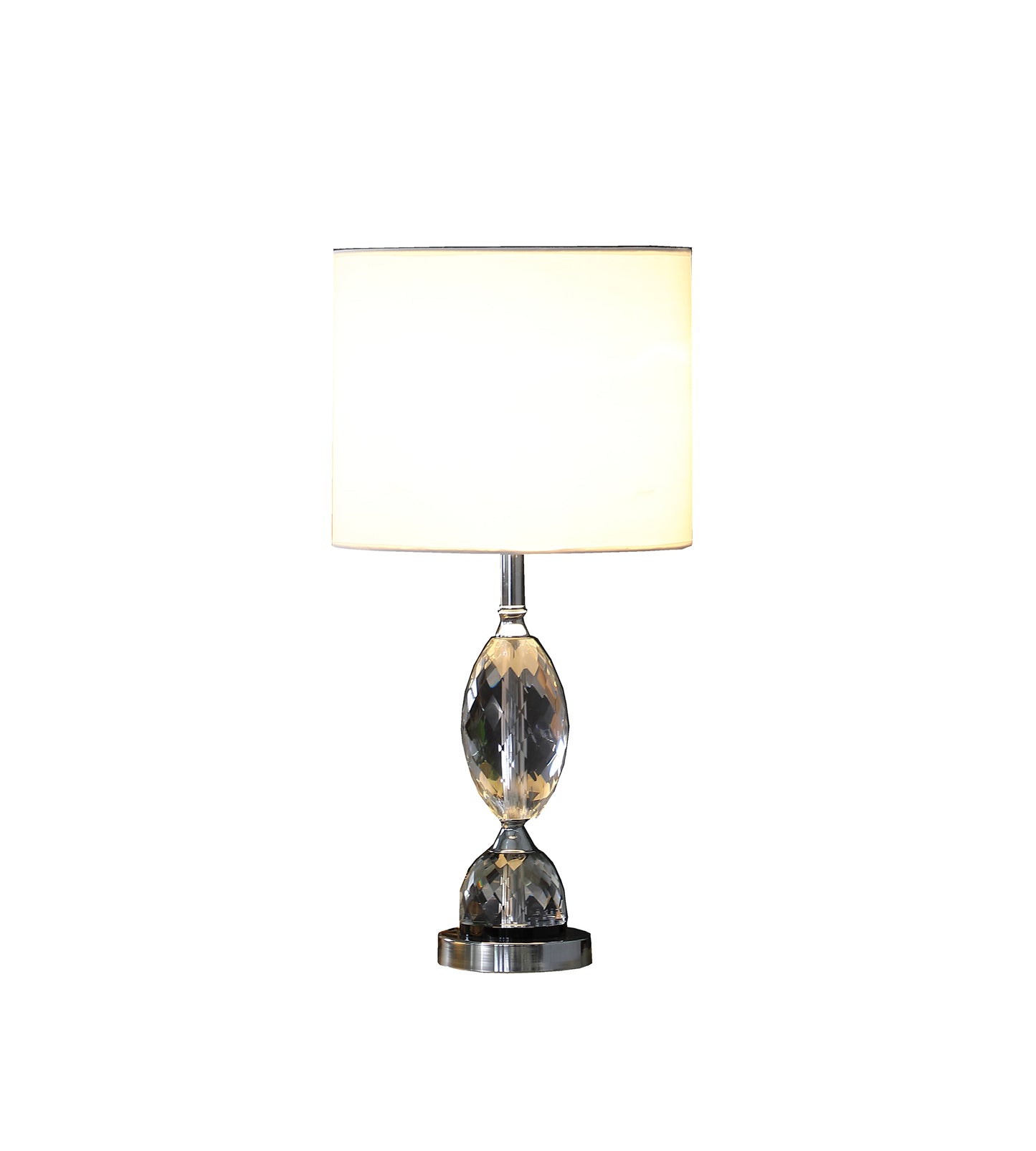 23.75" In Georgia Pear Cut-crystal Modern Table Lamp