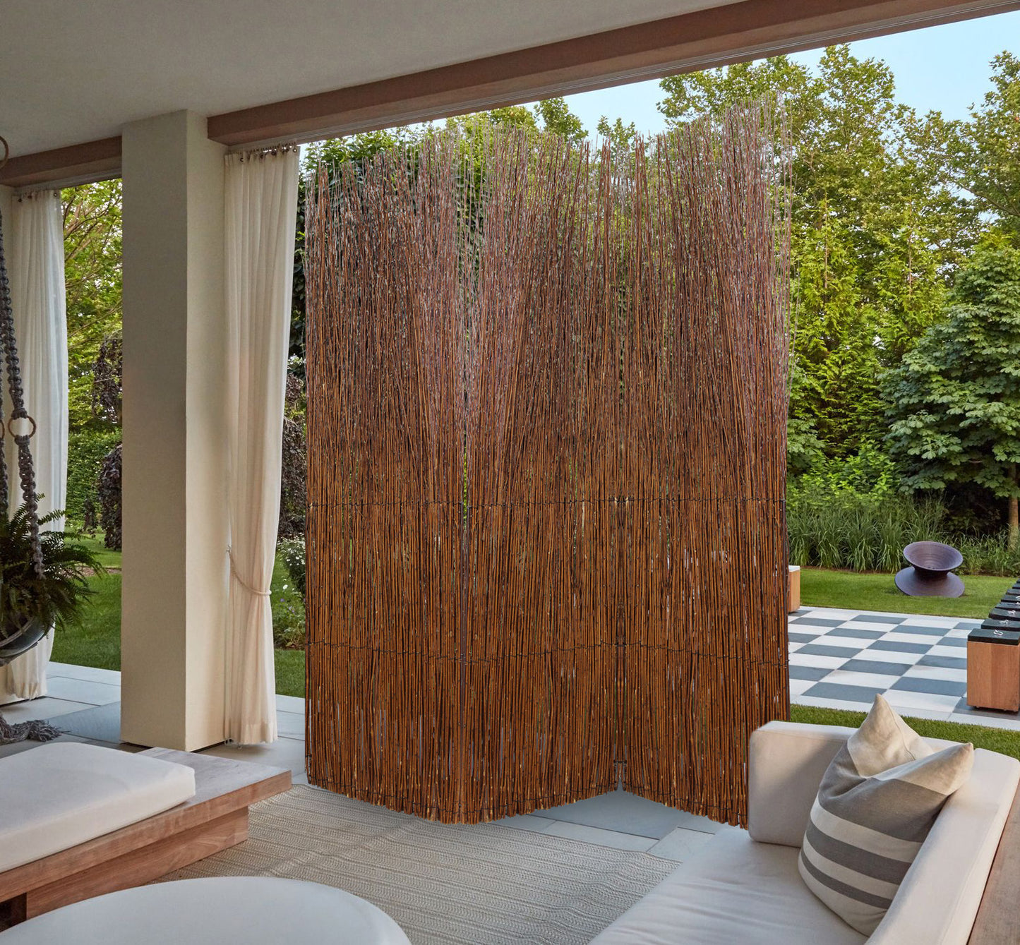 Screen Gems Adirondack Screen Brown