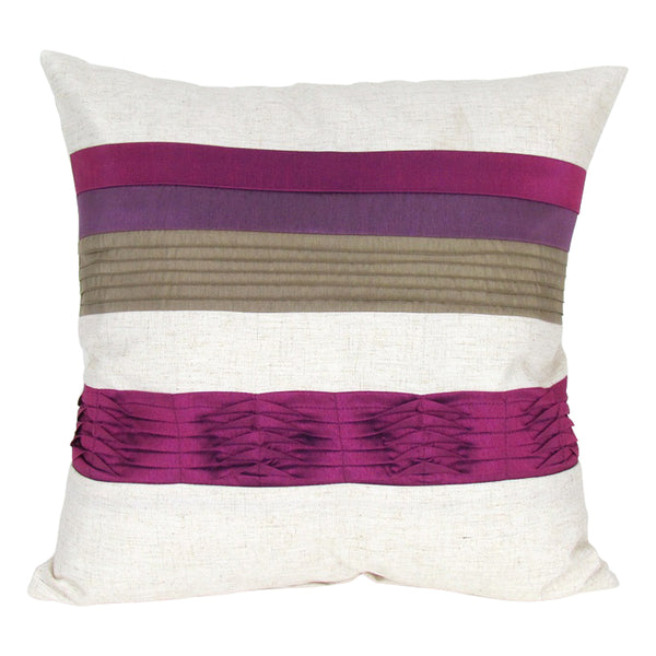 Band Style Decorative Pillow 17X17